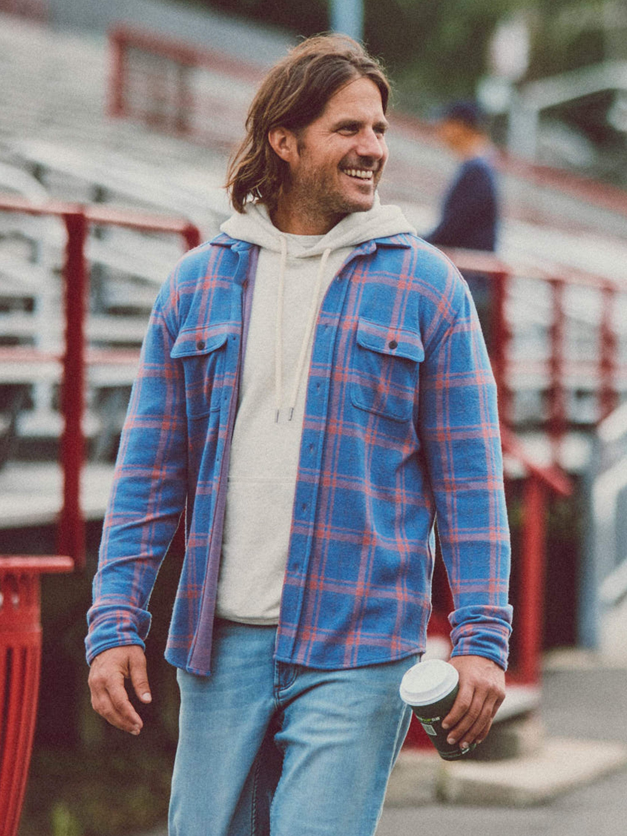 LEGEND SWEATER SHIRT - DESERT PLAINS PLAID