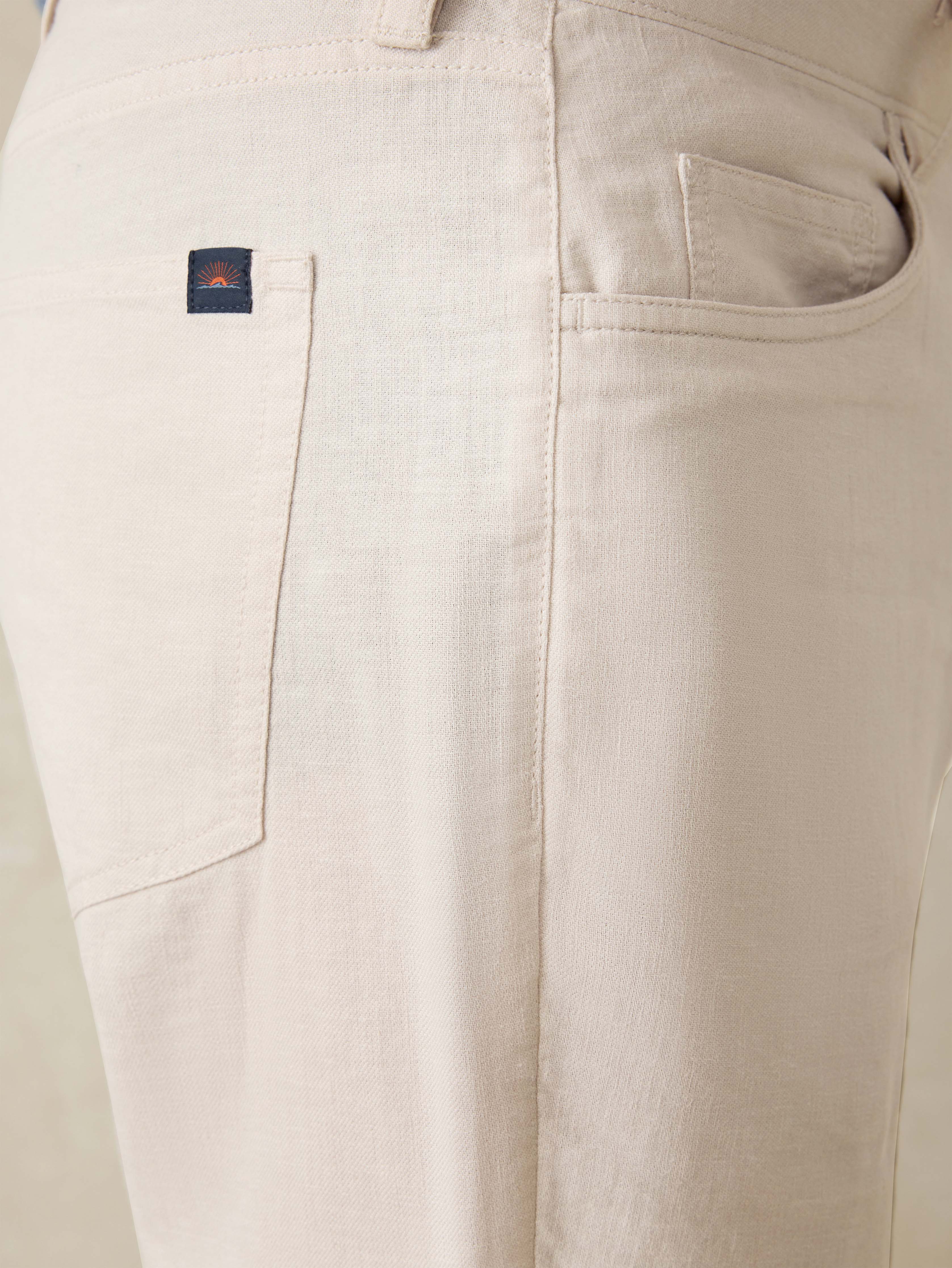 Movement™ Linen 5-Pocket Pant - Dorset Sand