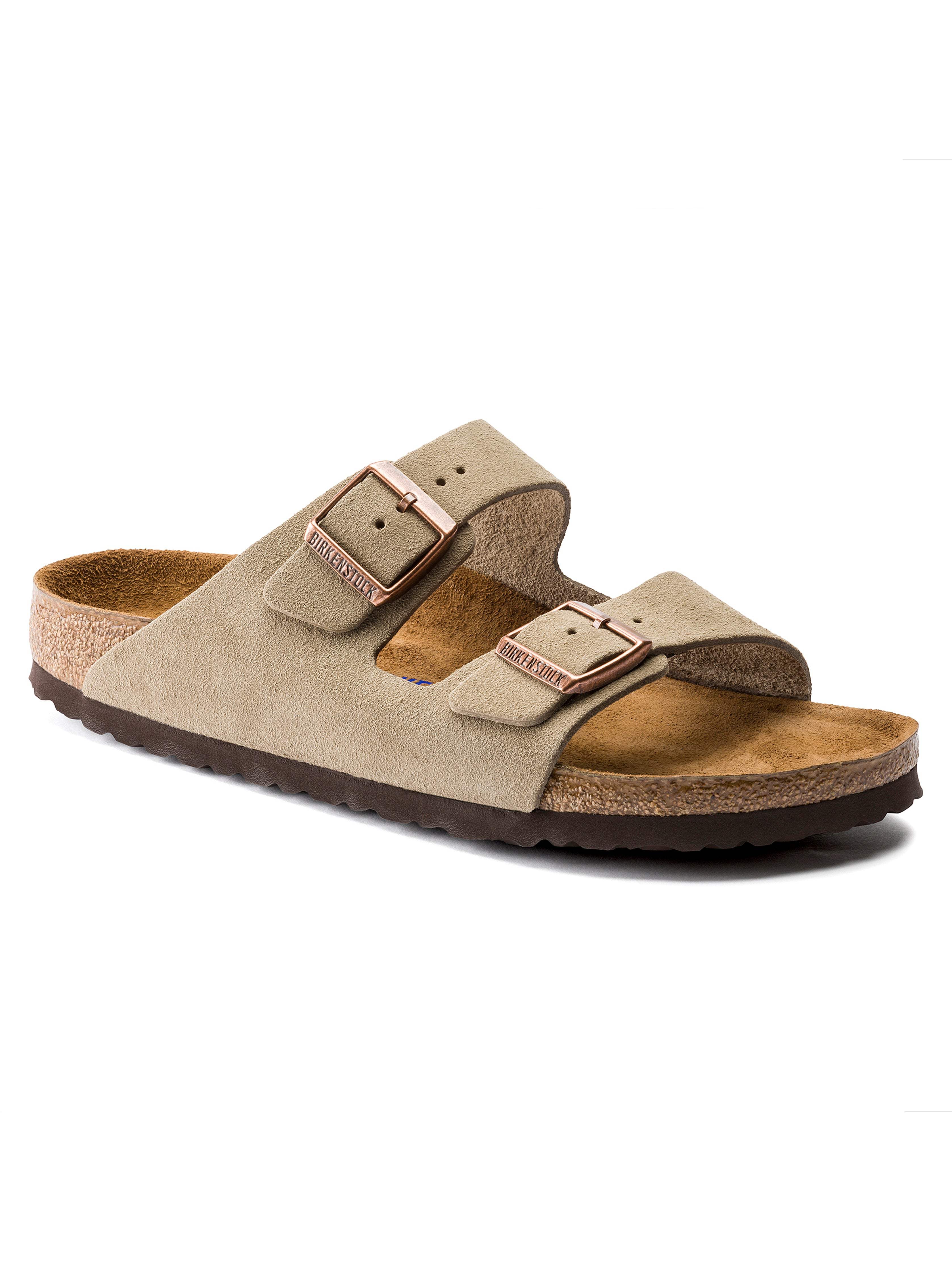 Men's Birkenstock Arizona Soft Footbed - Taupe