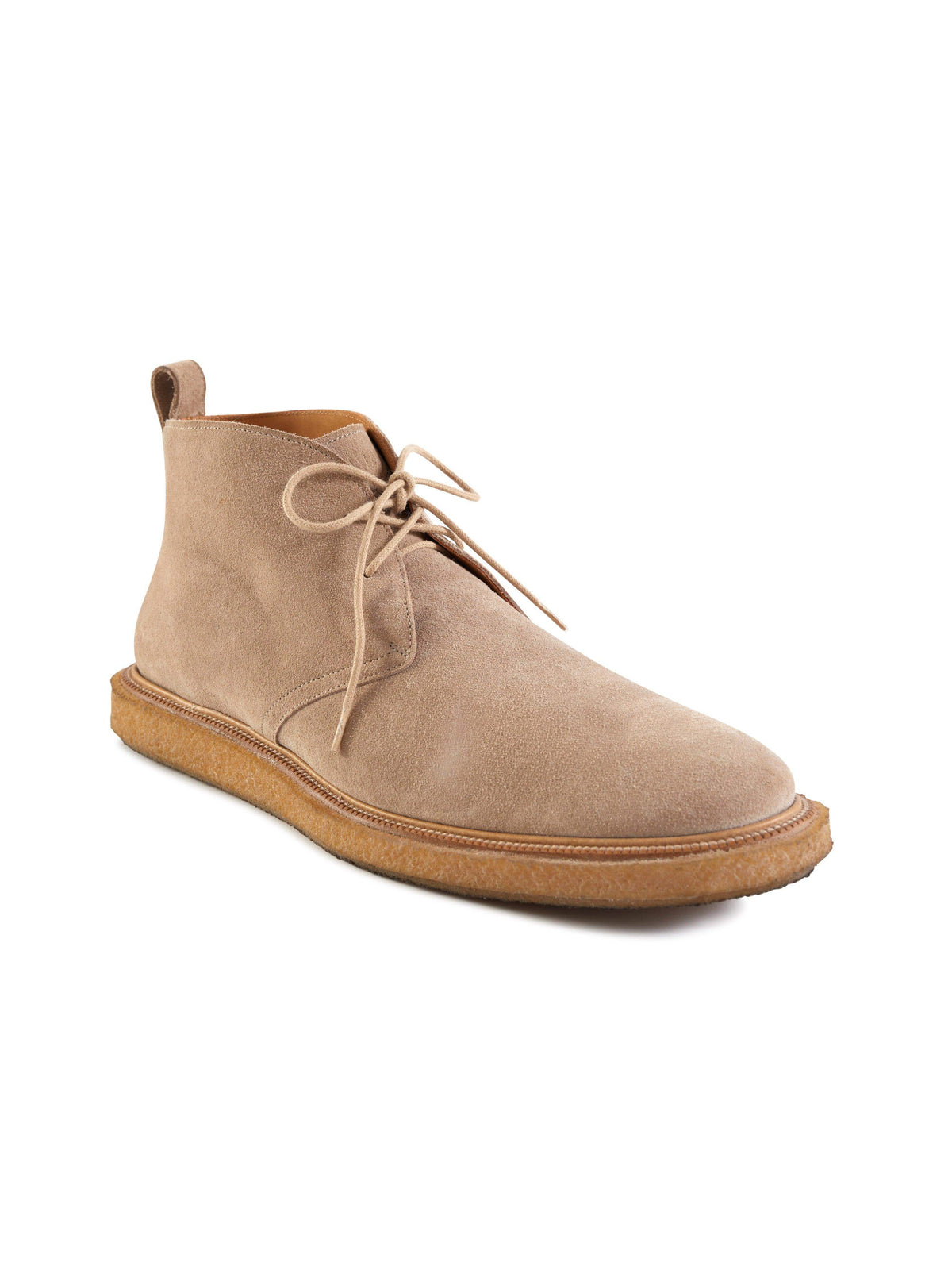 Salvatore Ferragamo sand color suede chukka boots. Worn once, like new! FERRAGAMO Leather & Suede Chukka Boots on SALE | Saks OFF 5TH main image 4