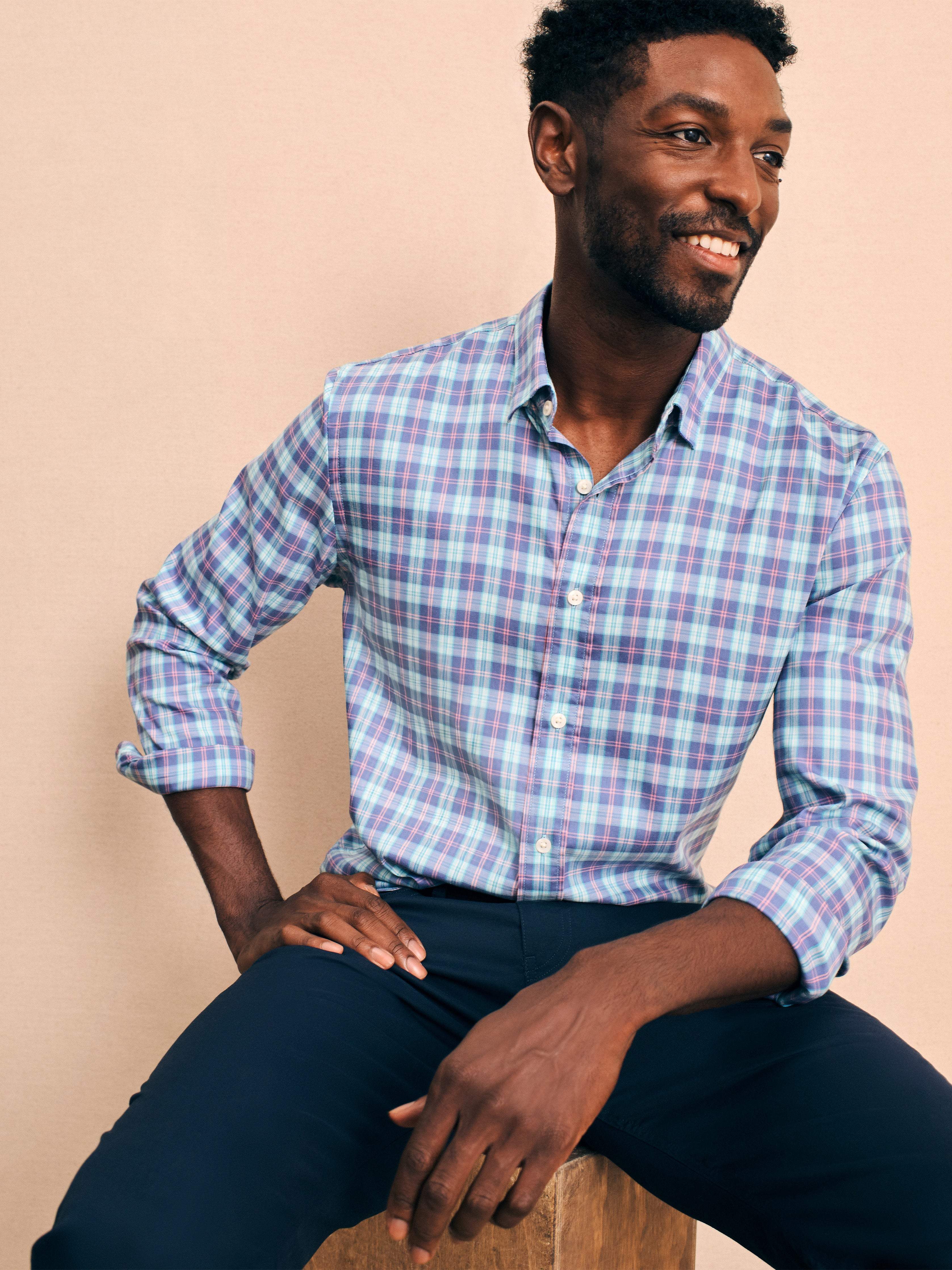 Movement™ Shirt - Ocean Drive Plaid