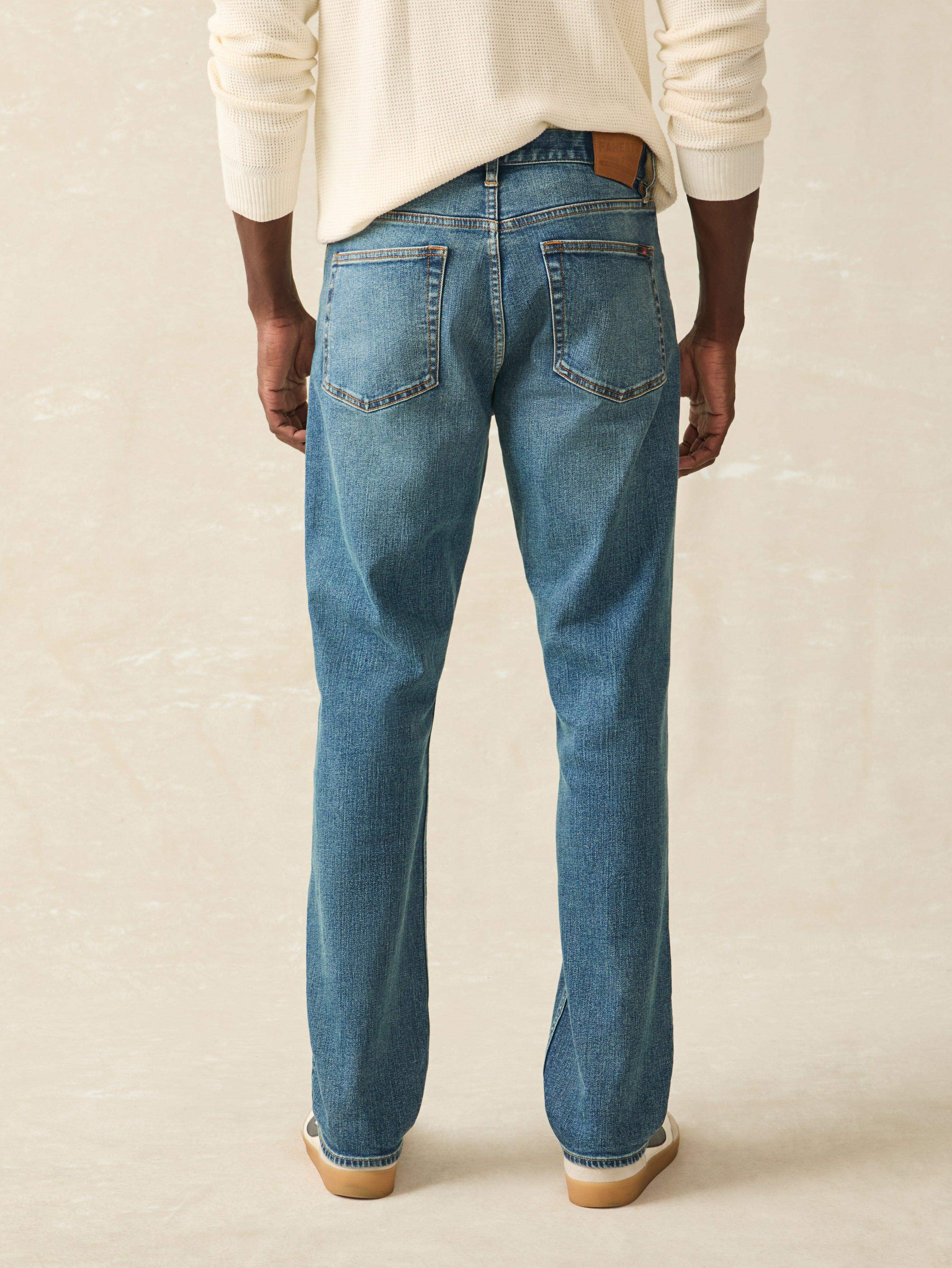 Organic Cotton Slim Straight Denim - East Lake Wash