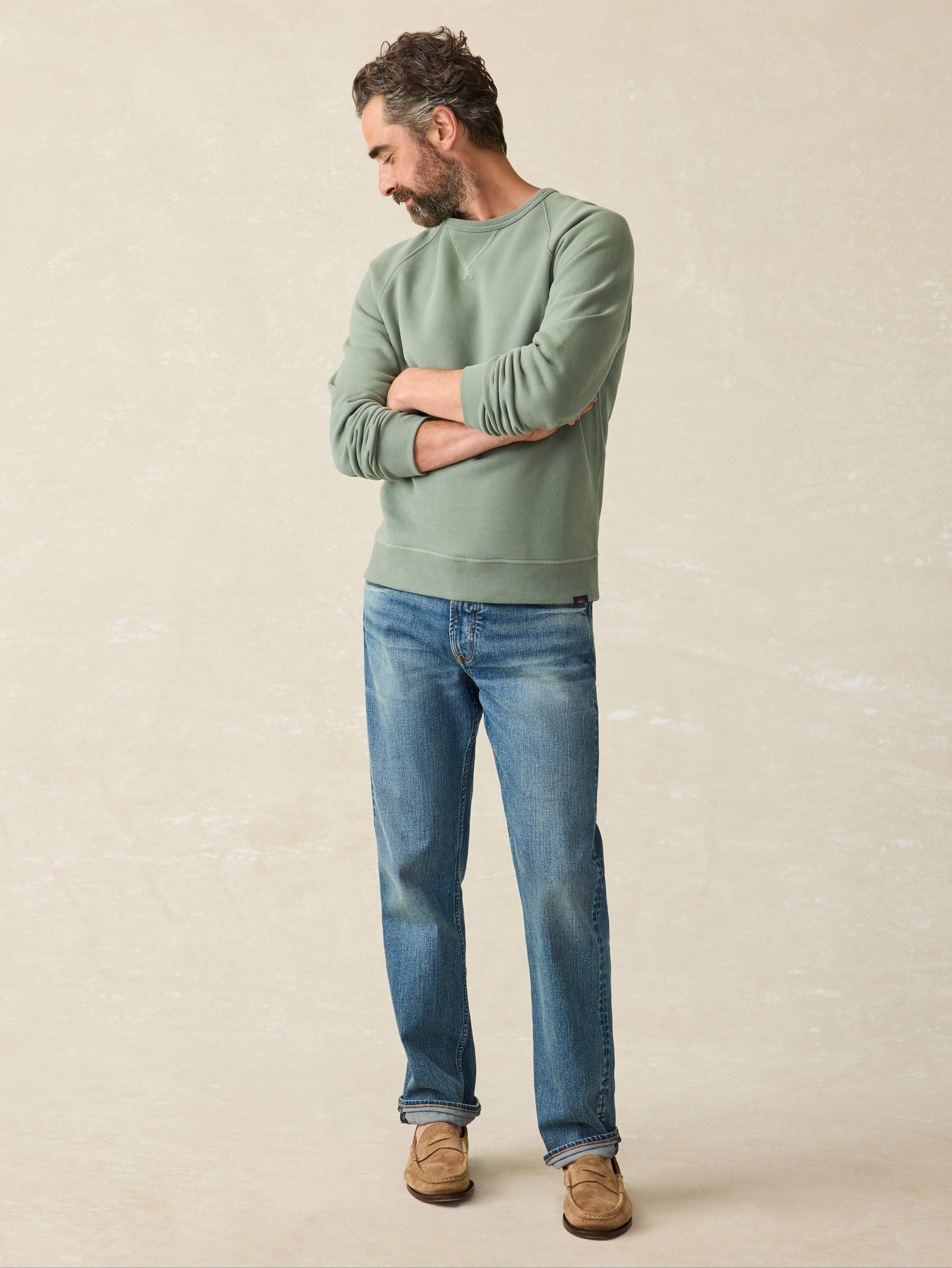 High Standard Fleece Crewneck - Spruce