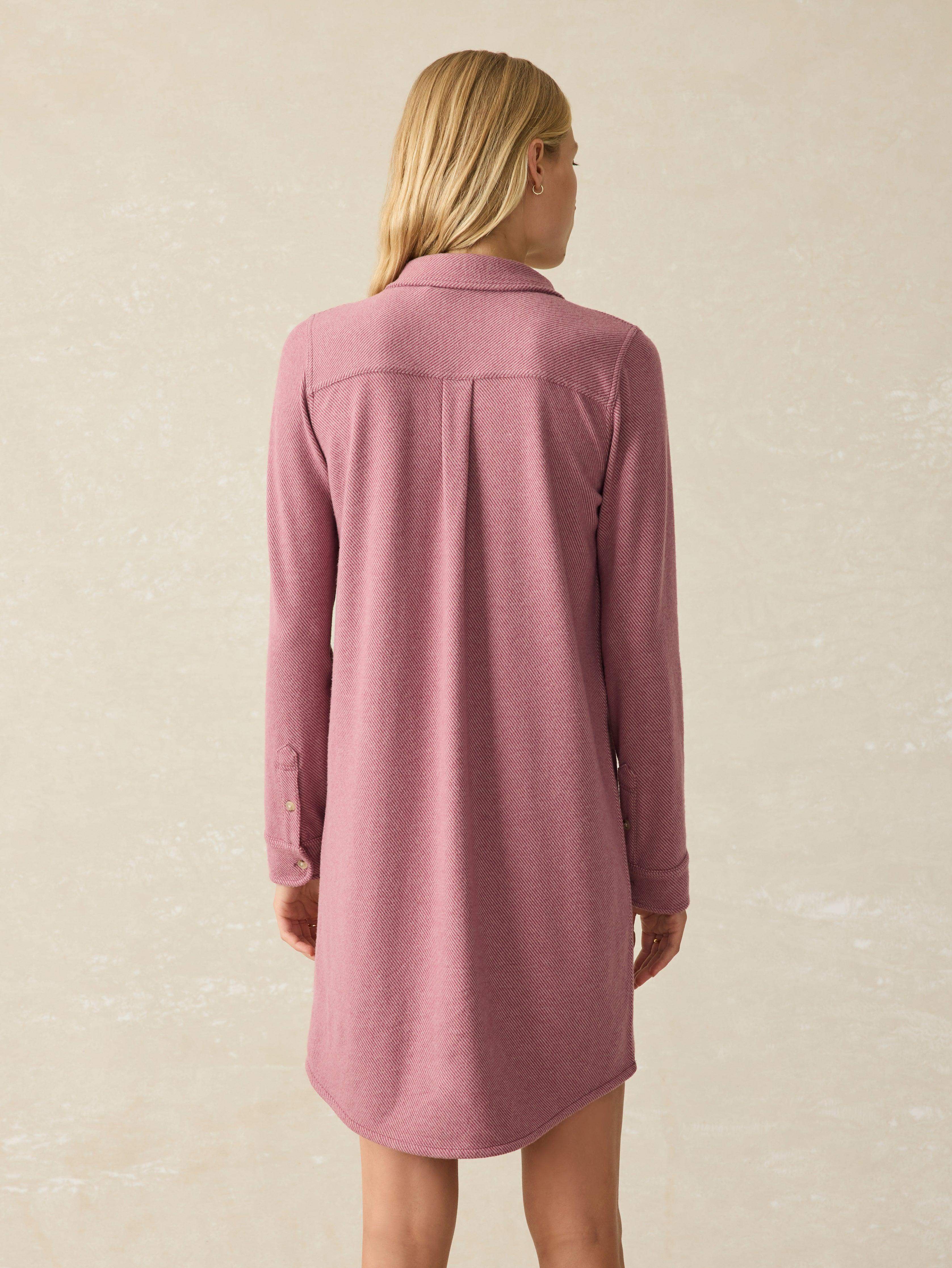 Legend™ Sweater Dress - Rose Twill
