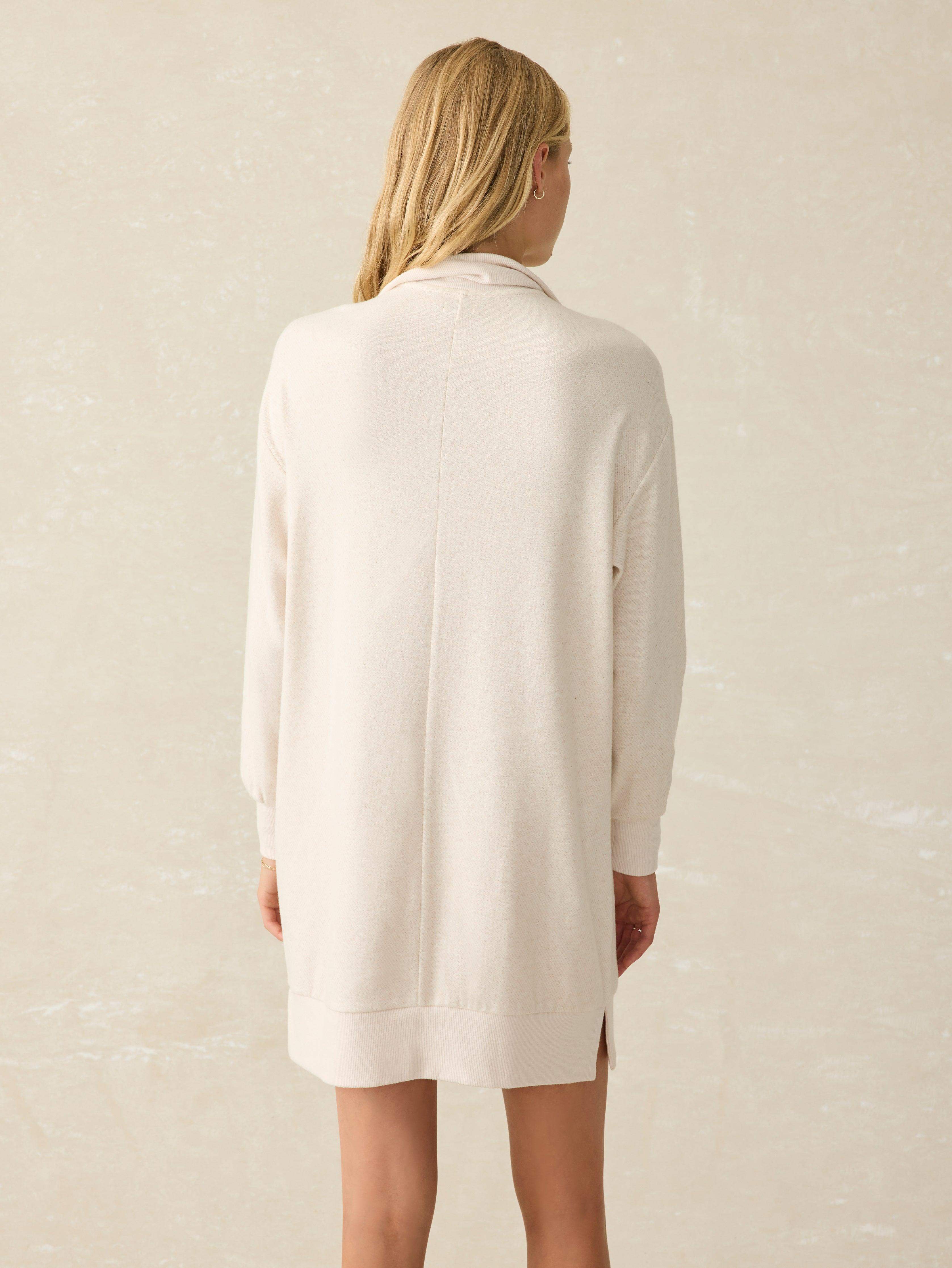 Legend™ Quarter Zip Dress - Off White