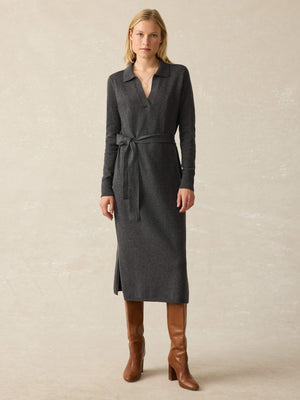 Jackson Sweater Dress - Medium Grey Heather