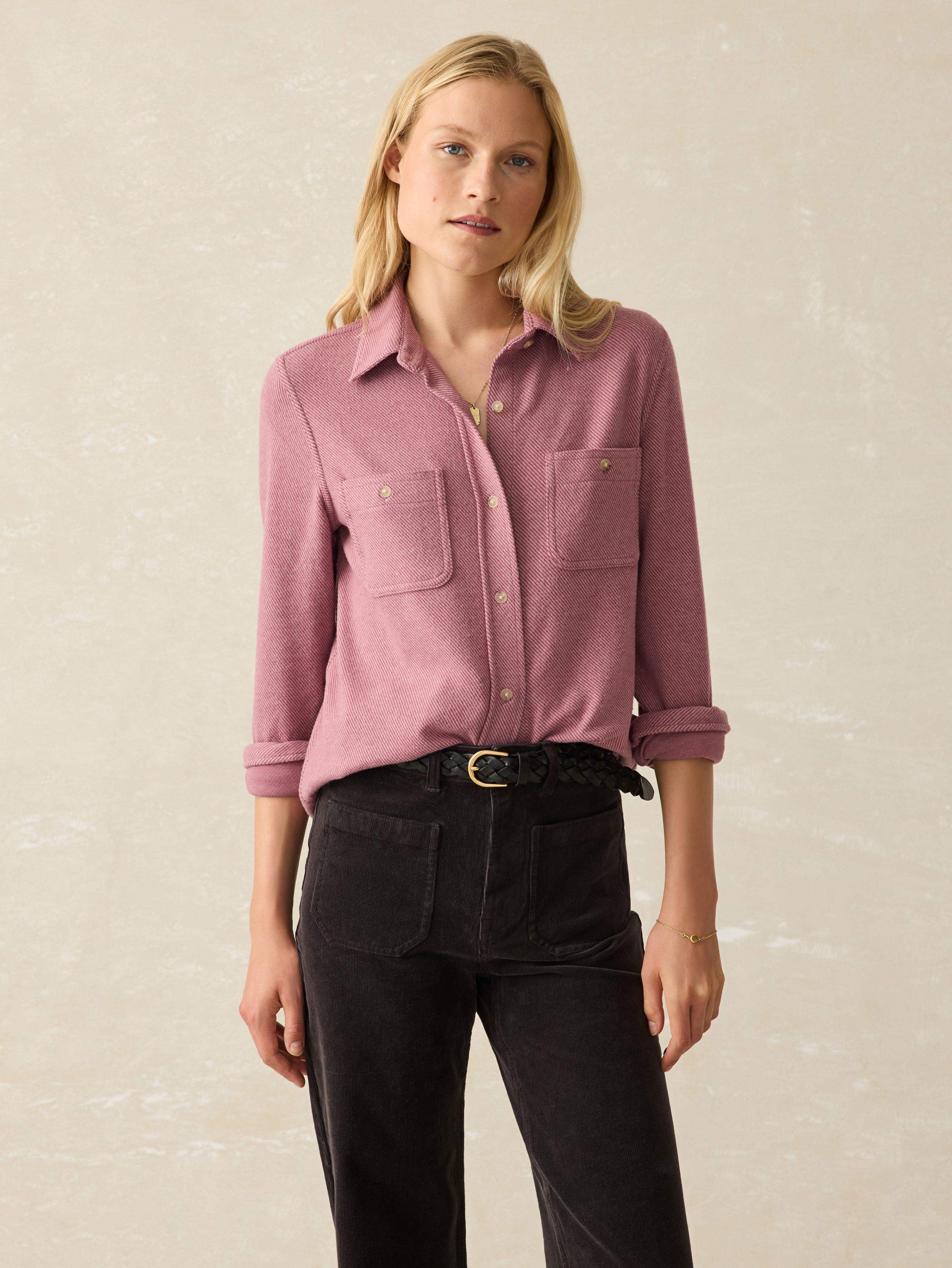 Legend™ Sweater Shirt - Rose Twill