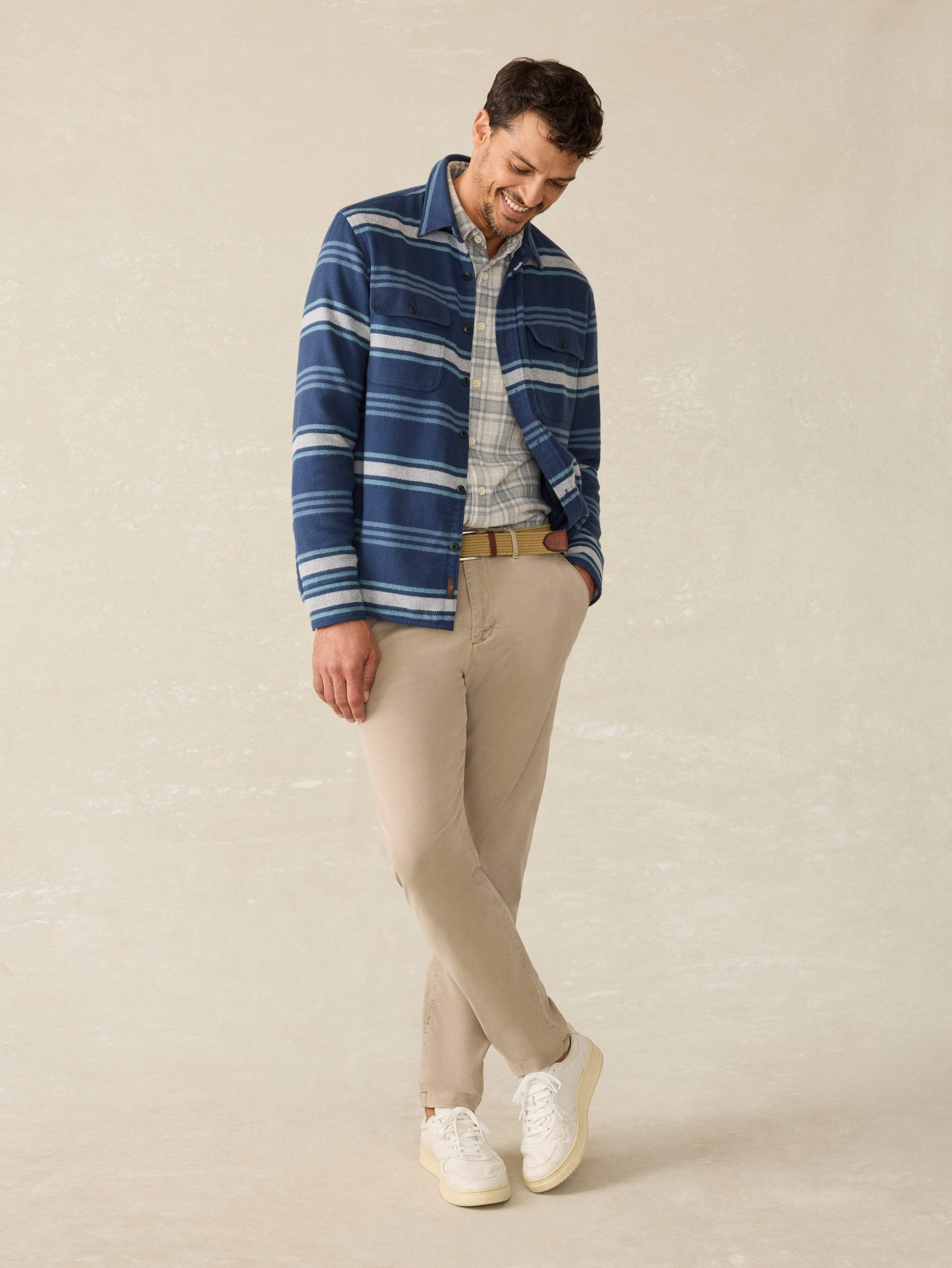 Wavebreaker Shirt - Winter Summit Stripe