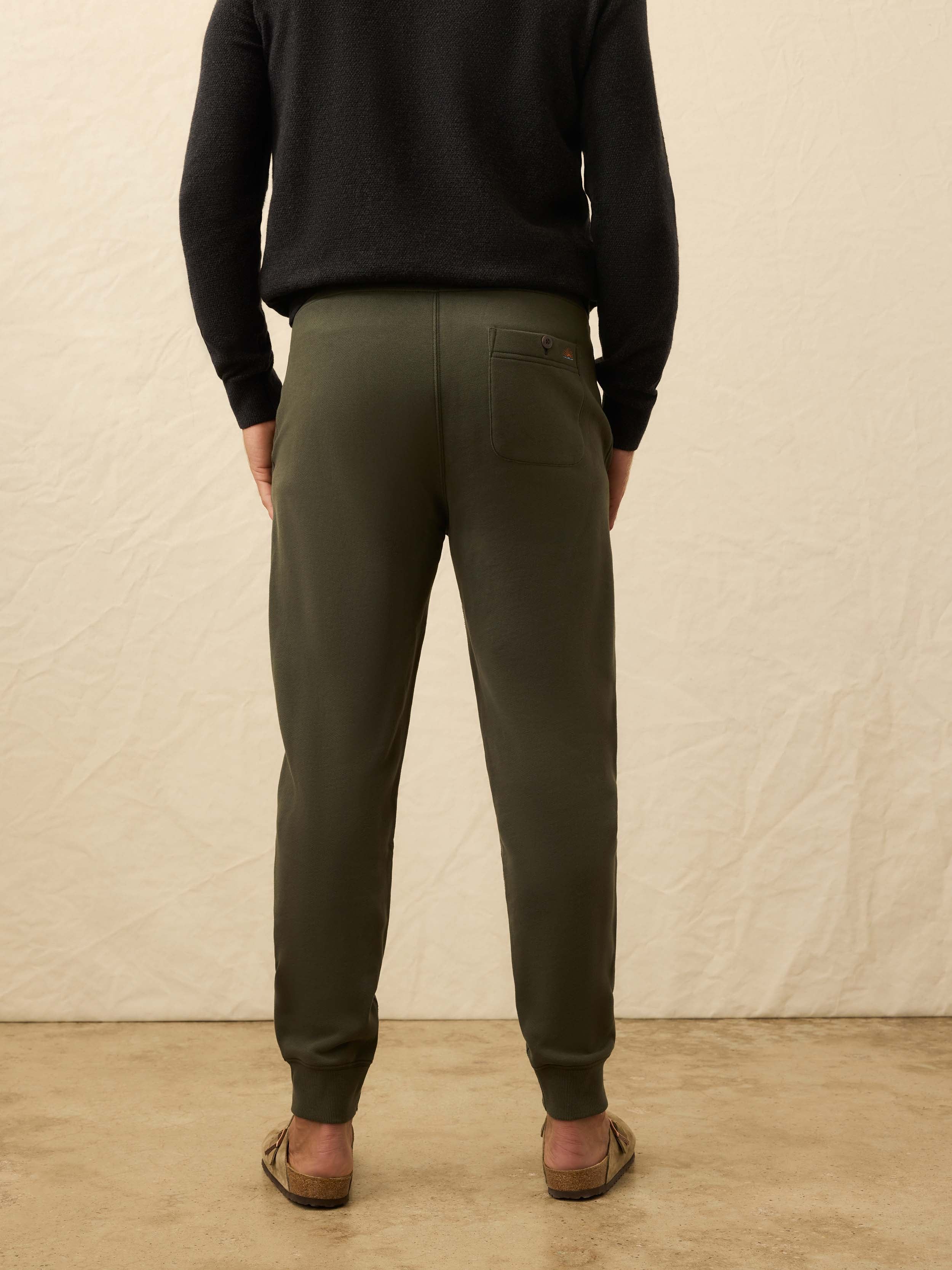 High Standard Fleece Sweatpant - Fall Evergreen