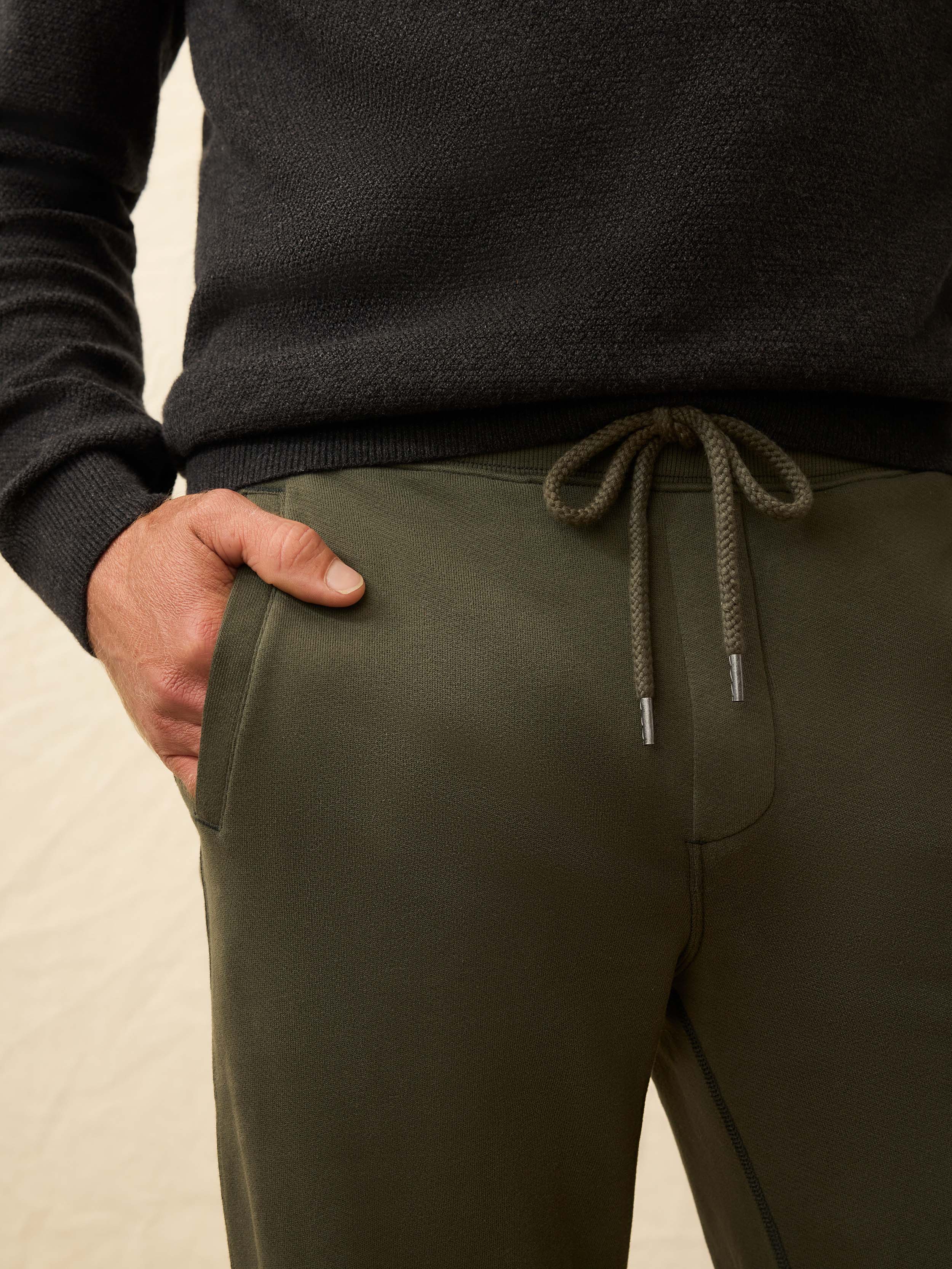High Standard Fleece Sweatpant - Fall Evergreen