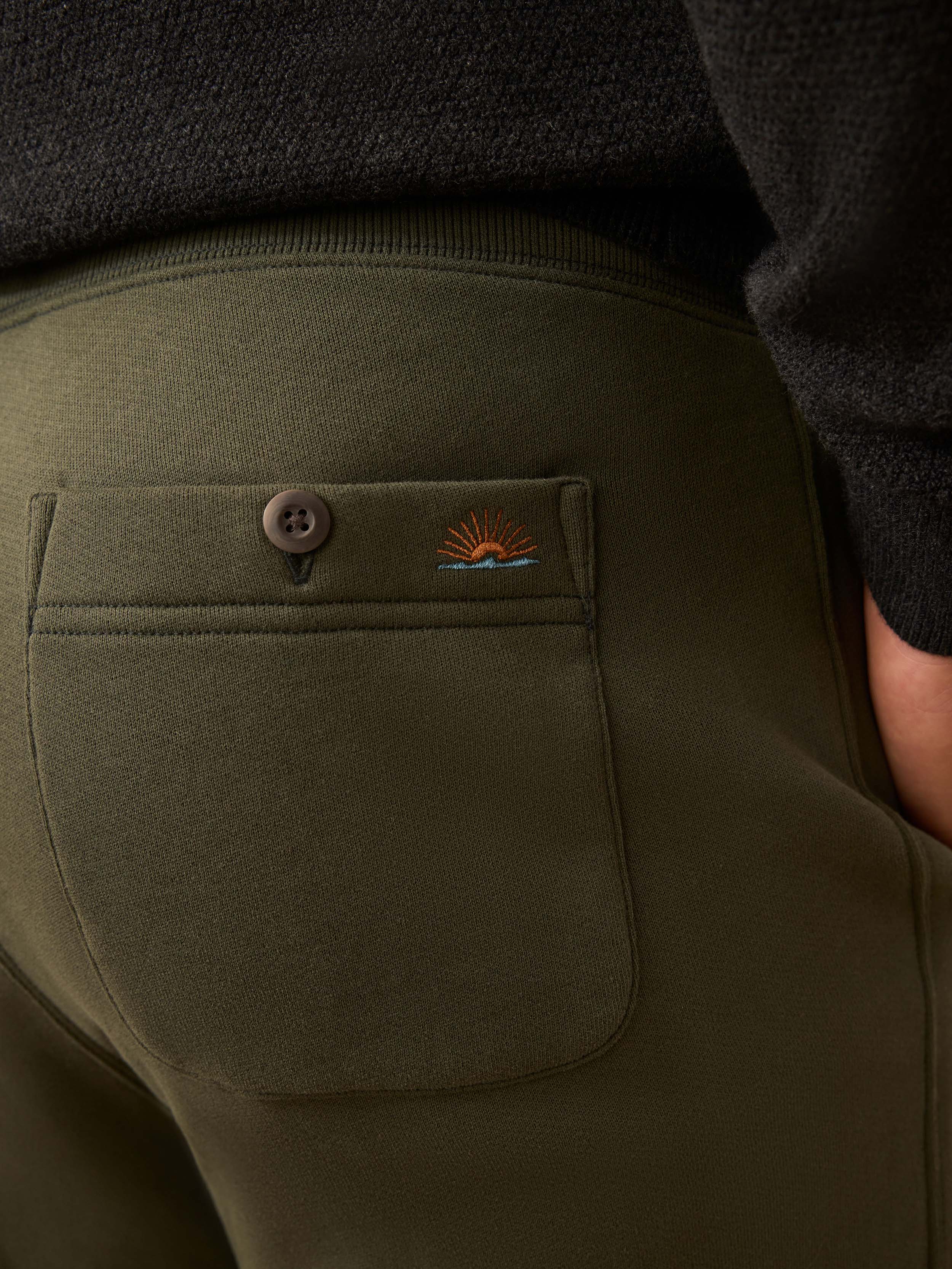 High Standard Fleece Sweatpant - Fall Evergreen