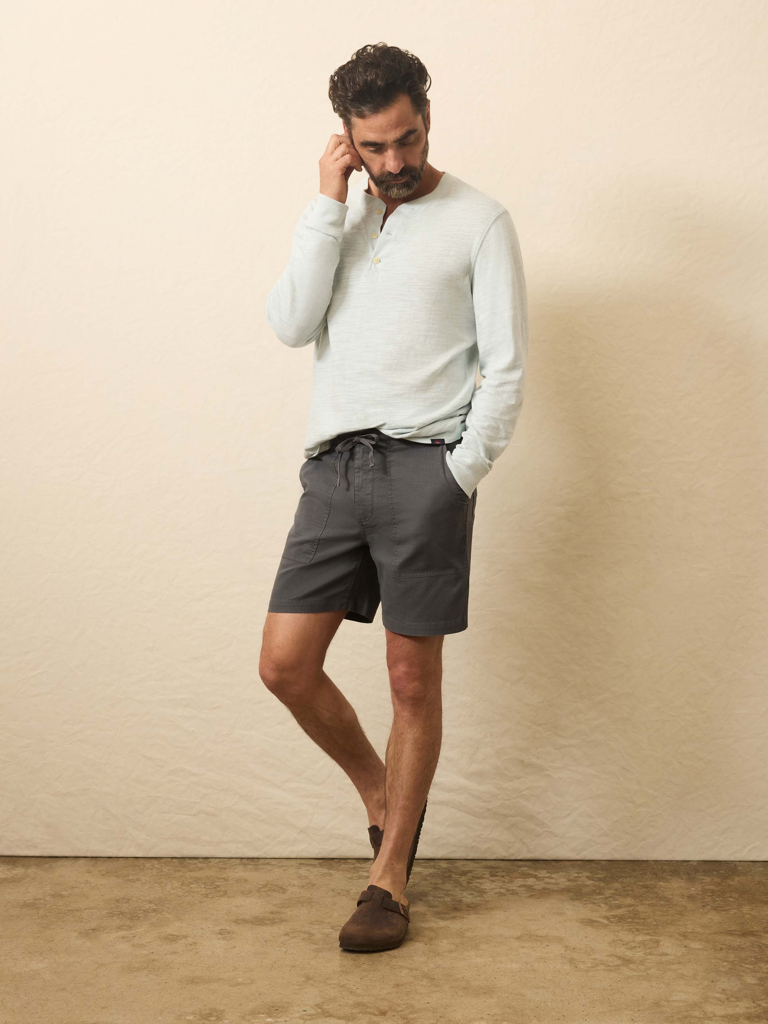 Dune Utility Short - Graphite Tide