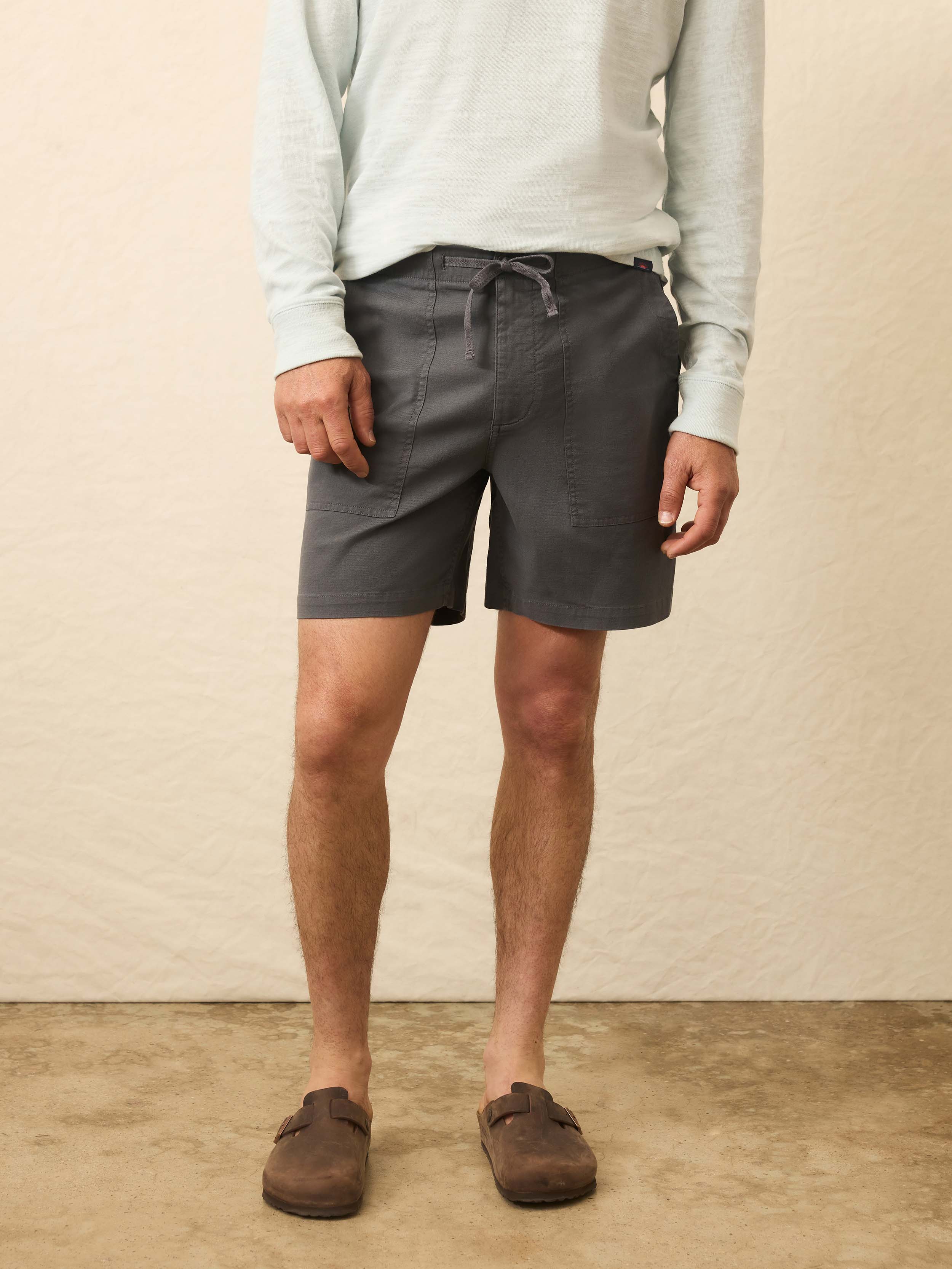 Dune Utility Short - Graphite Tide
