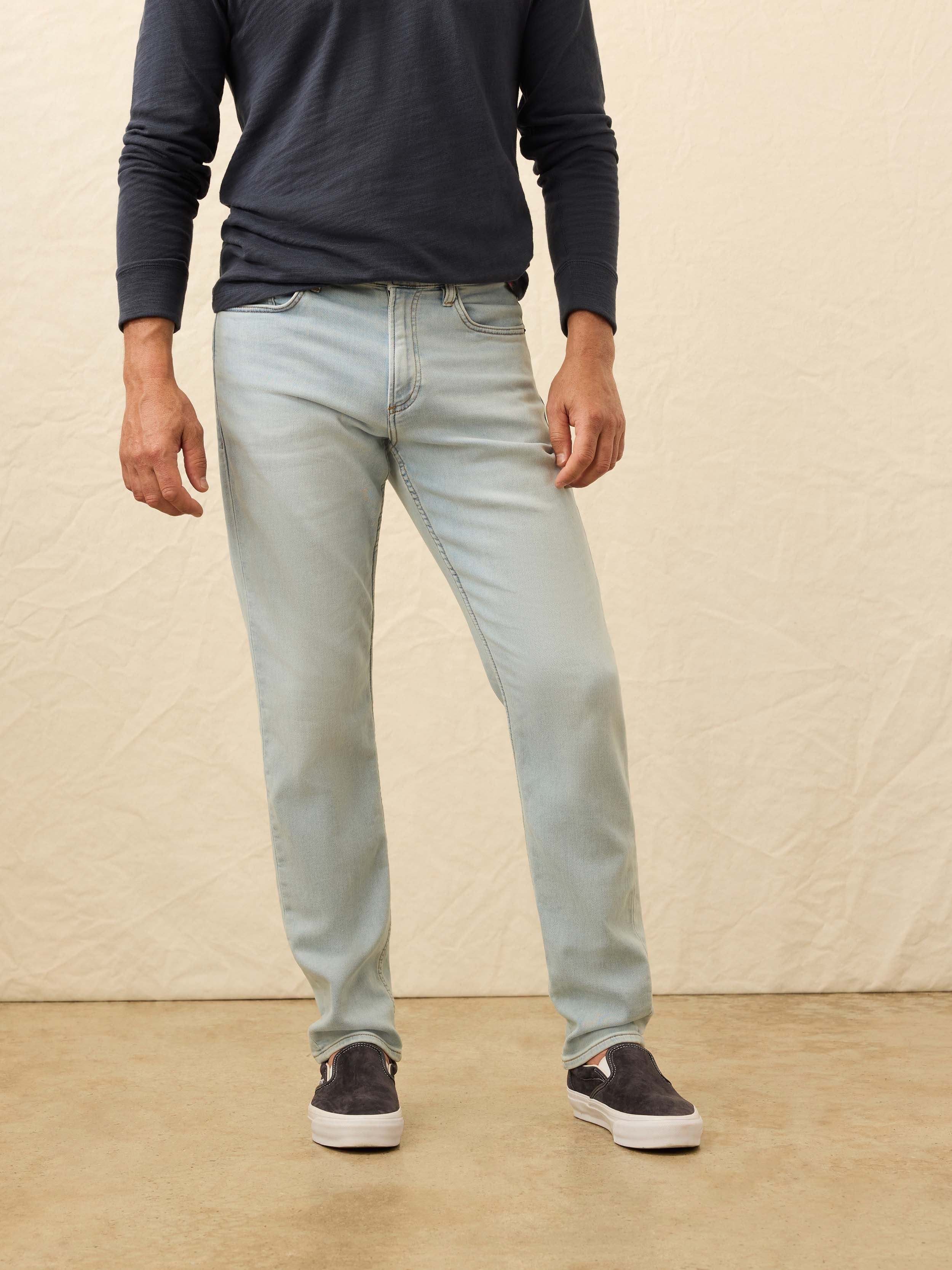 Stretch Terry Indigo 5 Pocket - Riverbend Wash
