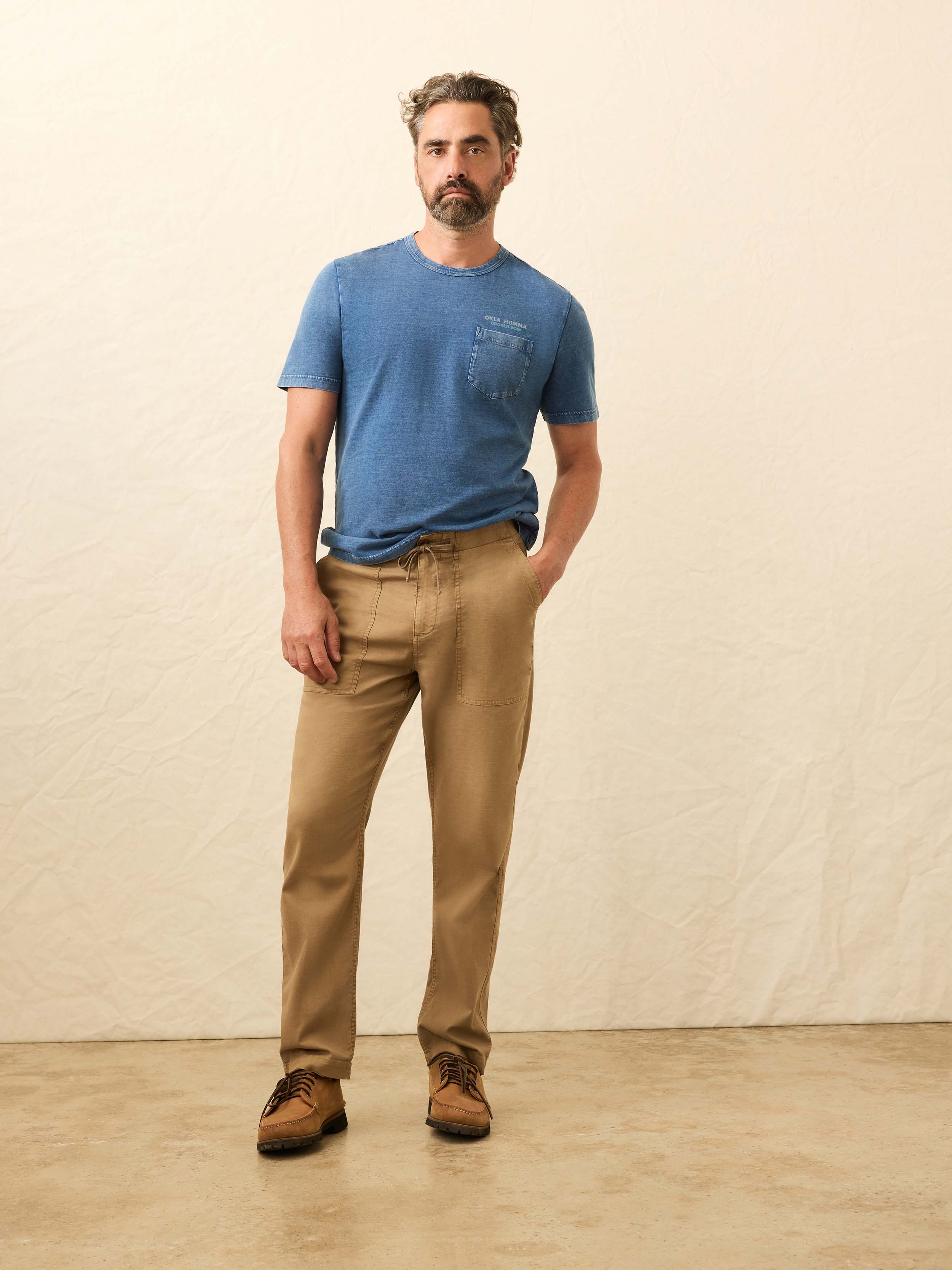 Dune Utility Pant - Wood Bark
