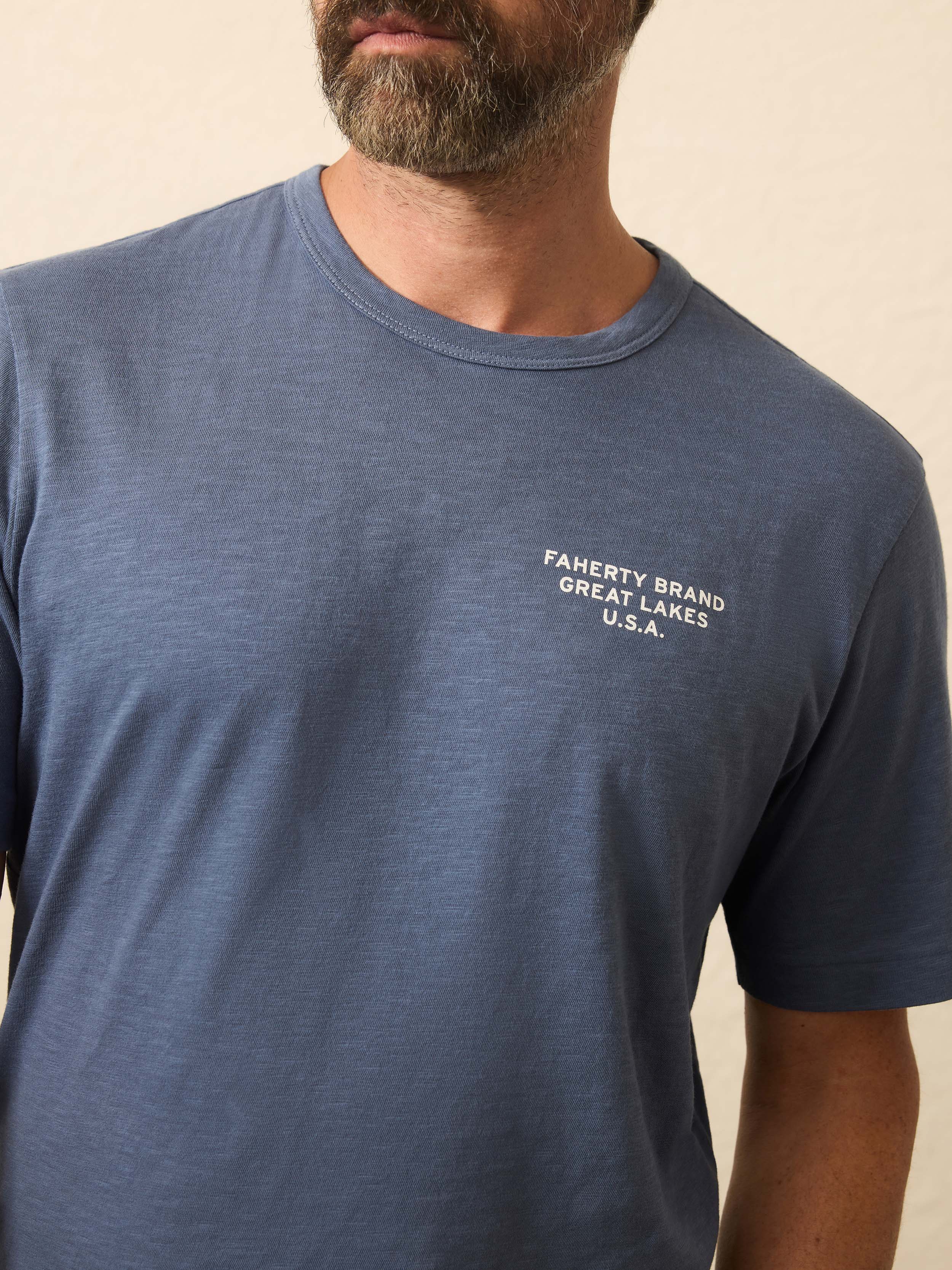 Sunwashed Graphic Tee - Dusk