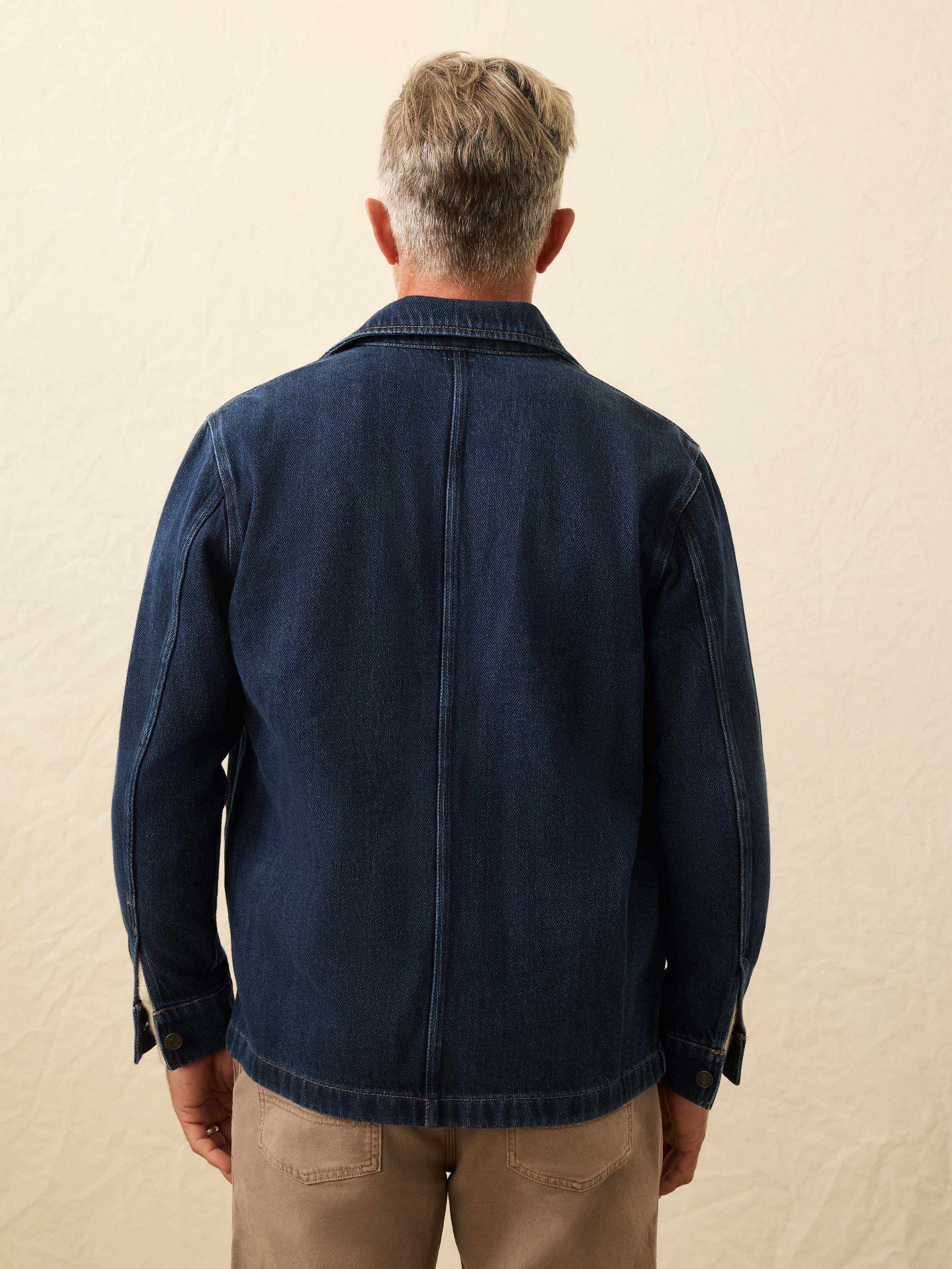 High Ridge Twill Studio Jacket - Tidewater Wash