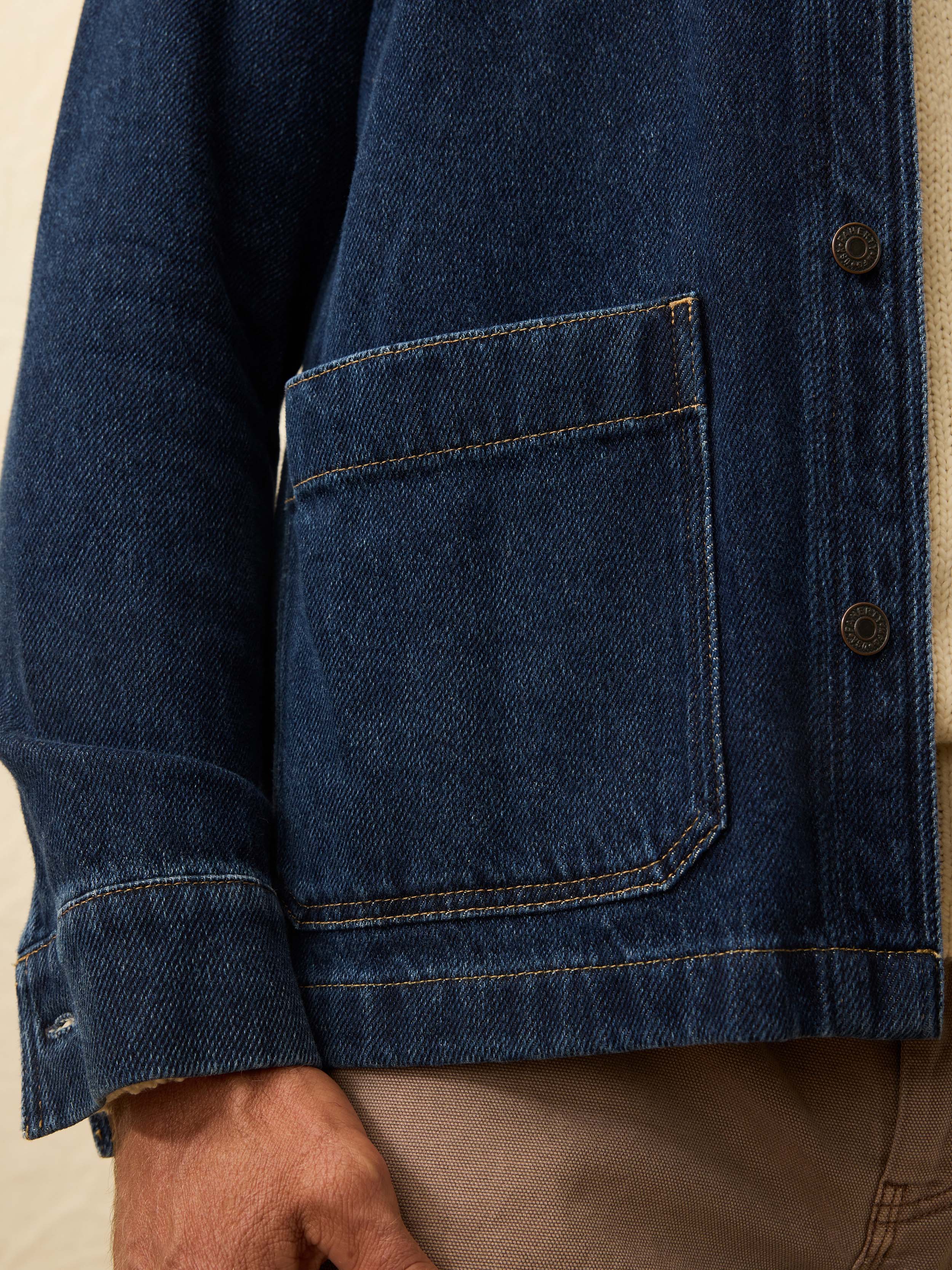 High Ridge Twill Studio Jacket - Tidewater Wash