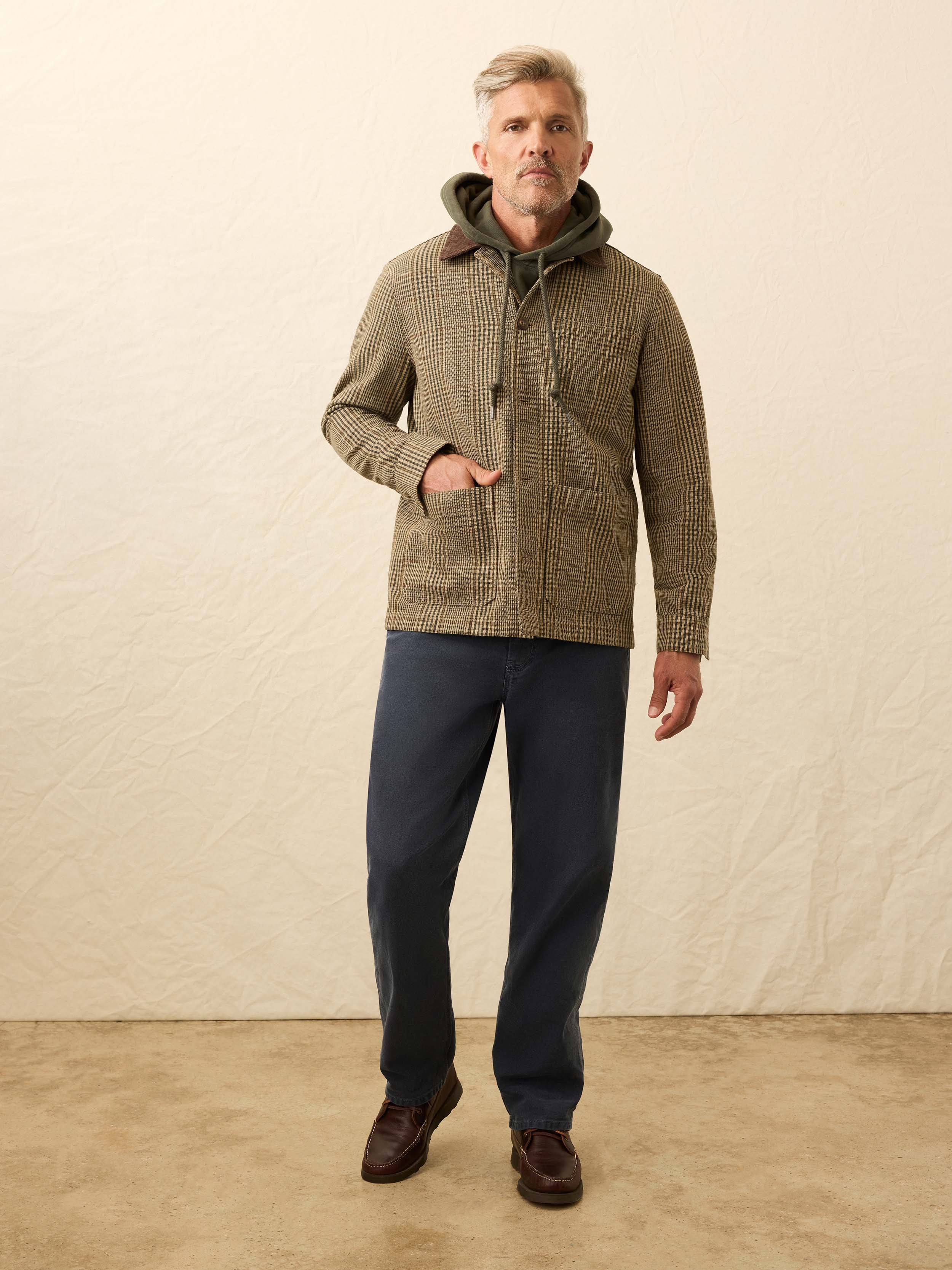 High Ridge Twill Studio Jacket - Wildwood Plaid