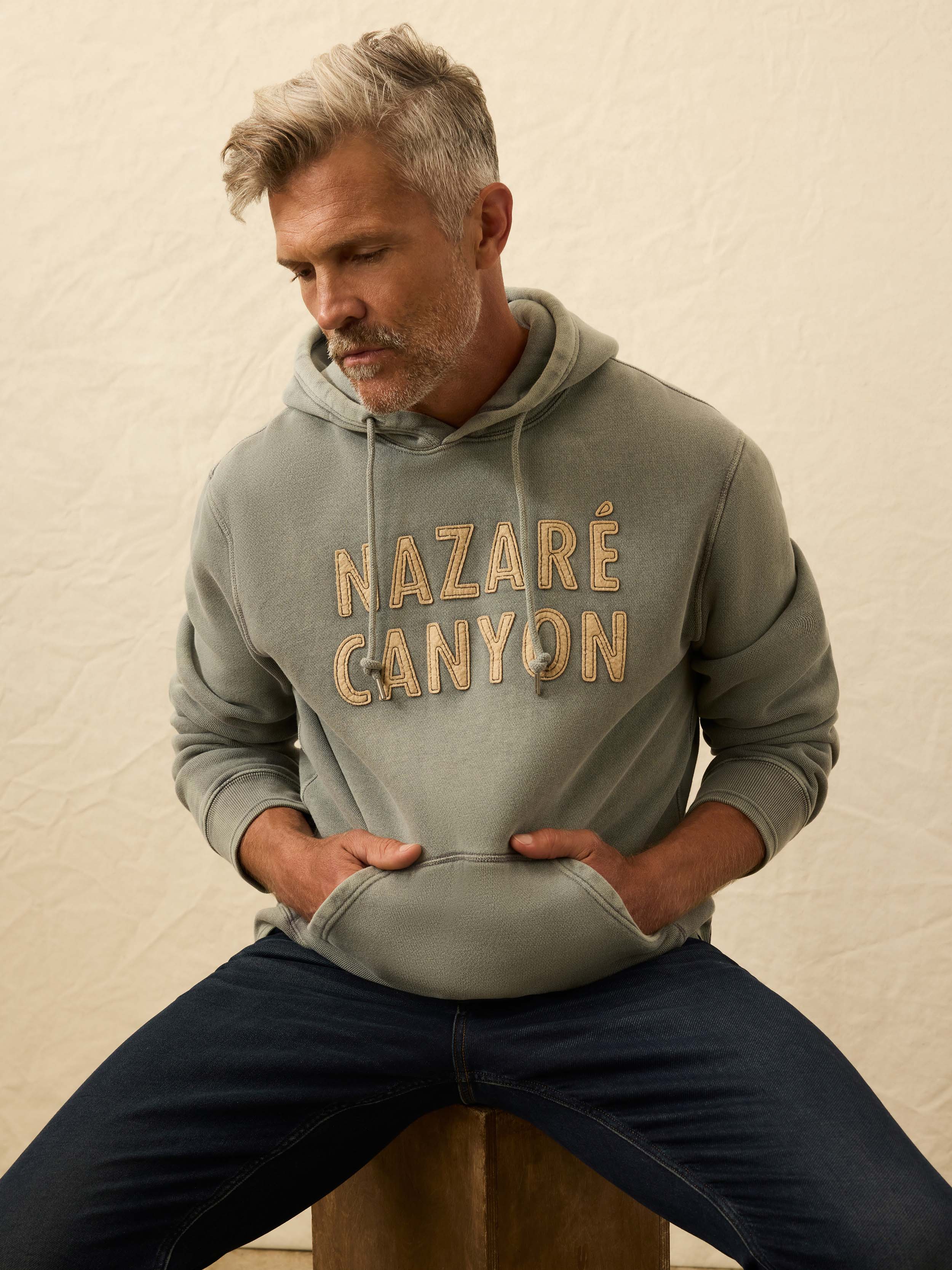 Winter Swell Popover Hoodie - Charcoal Canyon