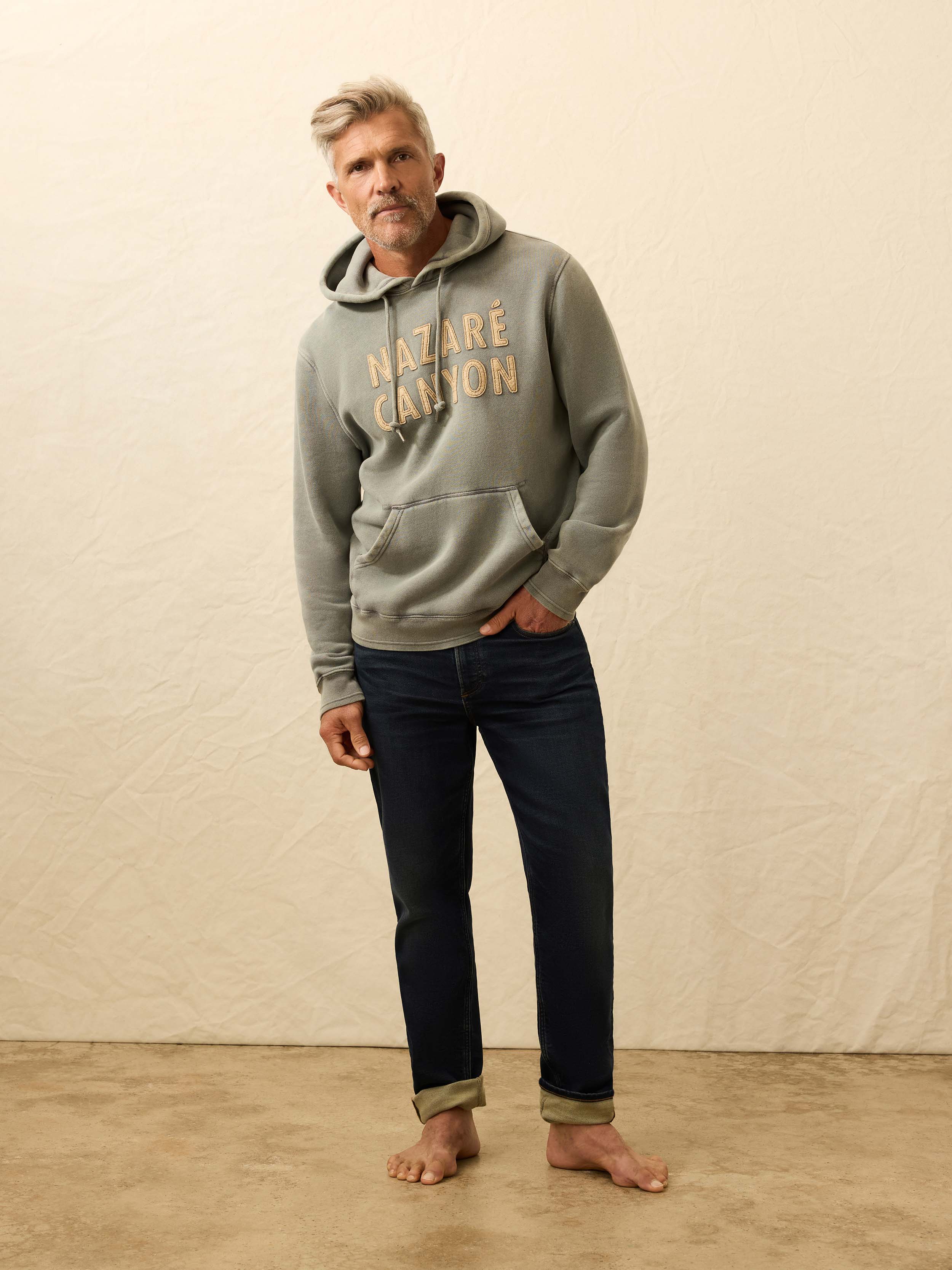 Winter Swell Popover Hoodie - Charcoal Canyon