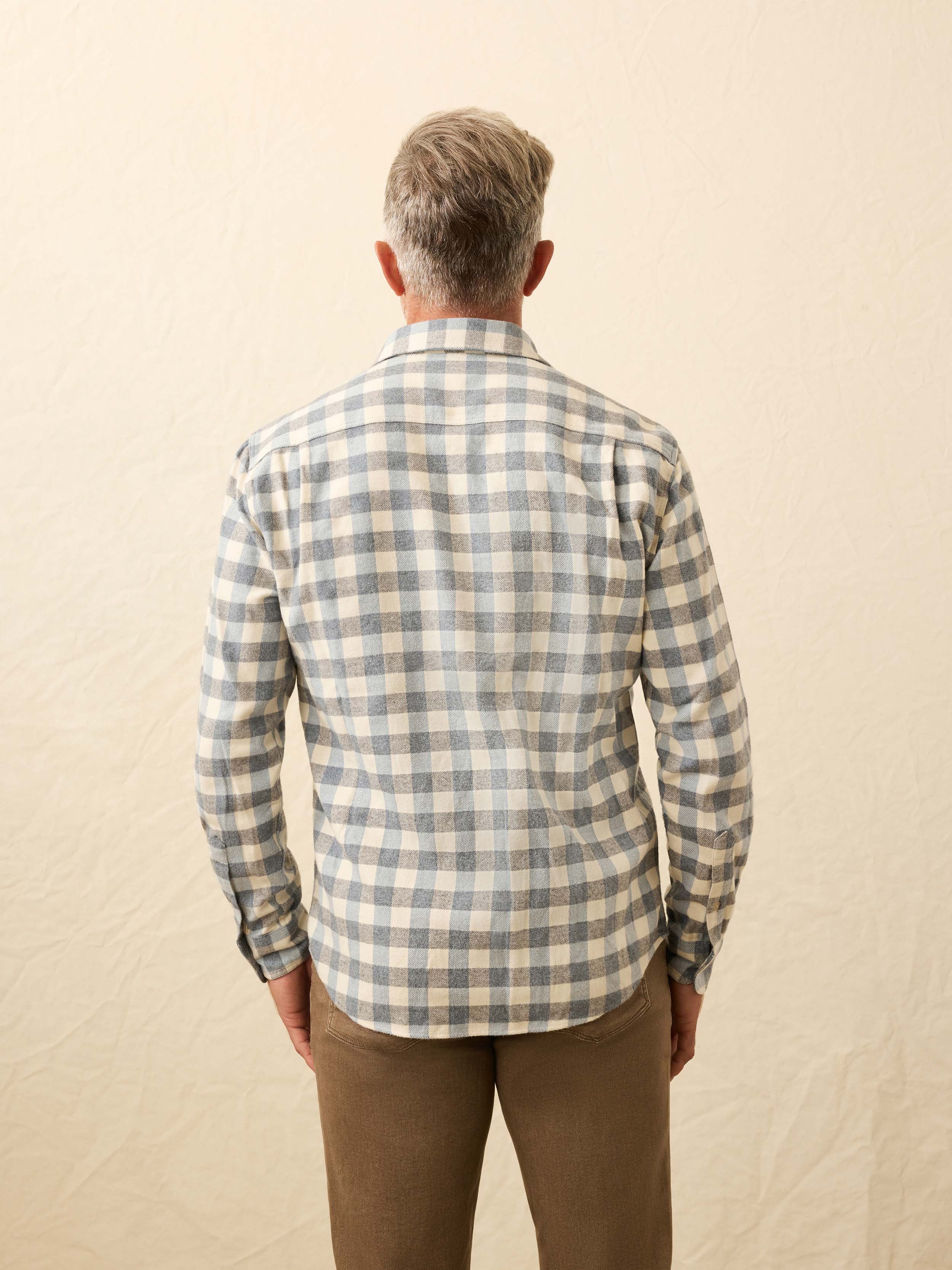 Heirloom Portuguese Flannel Shirt- Samarra Beach Buffalo