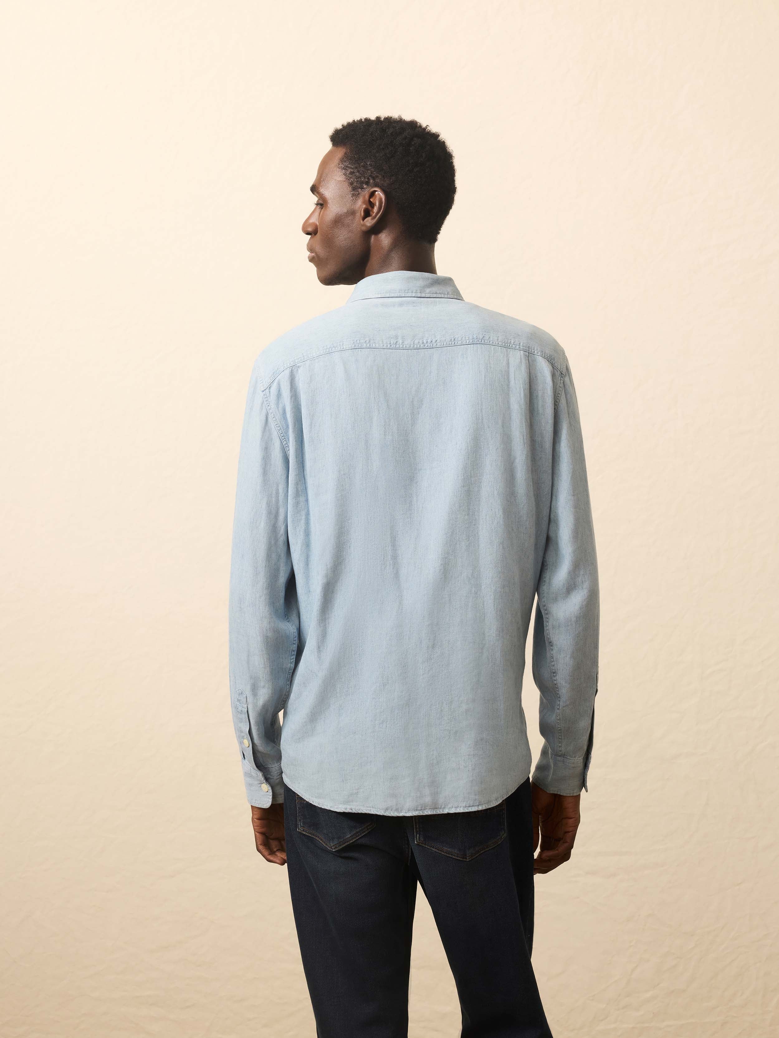 Tried & True Chambray Workshirt - Vintage Indigo