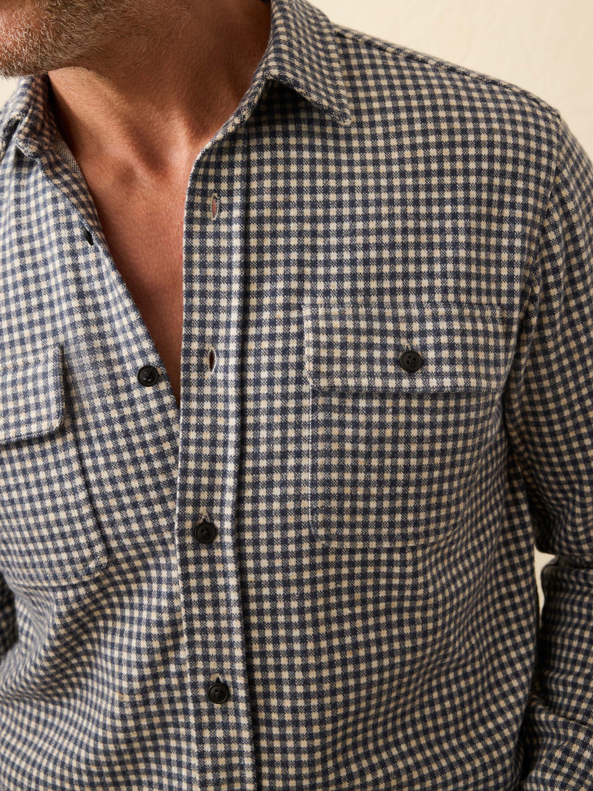 Legend™ Sweater Shirt - Encinitas Gingham
