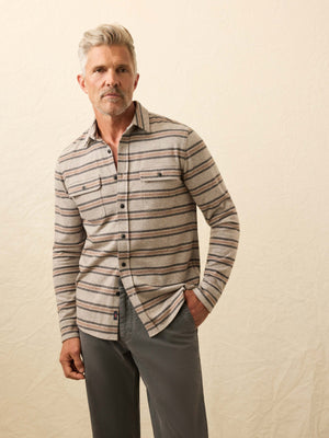 Legend™ Sweater Shirt - Rock Coast Stripe
