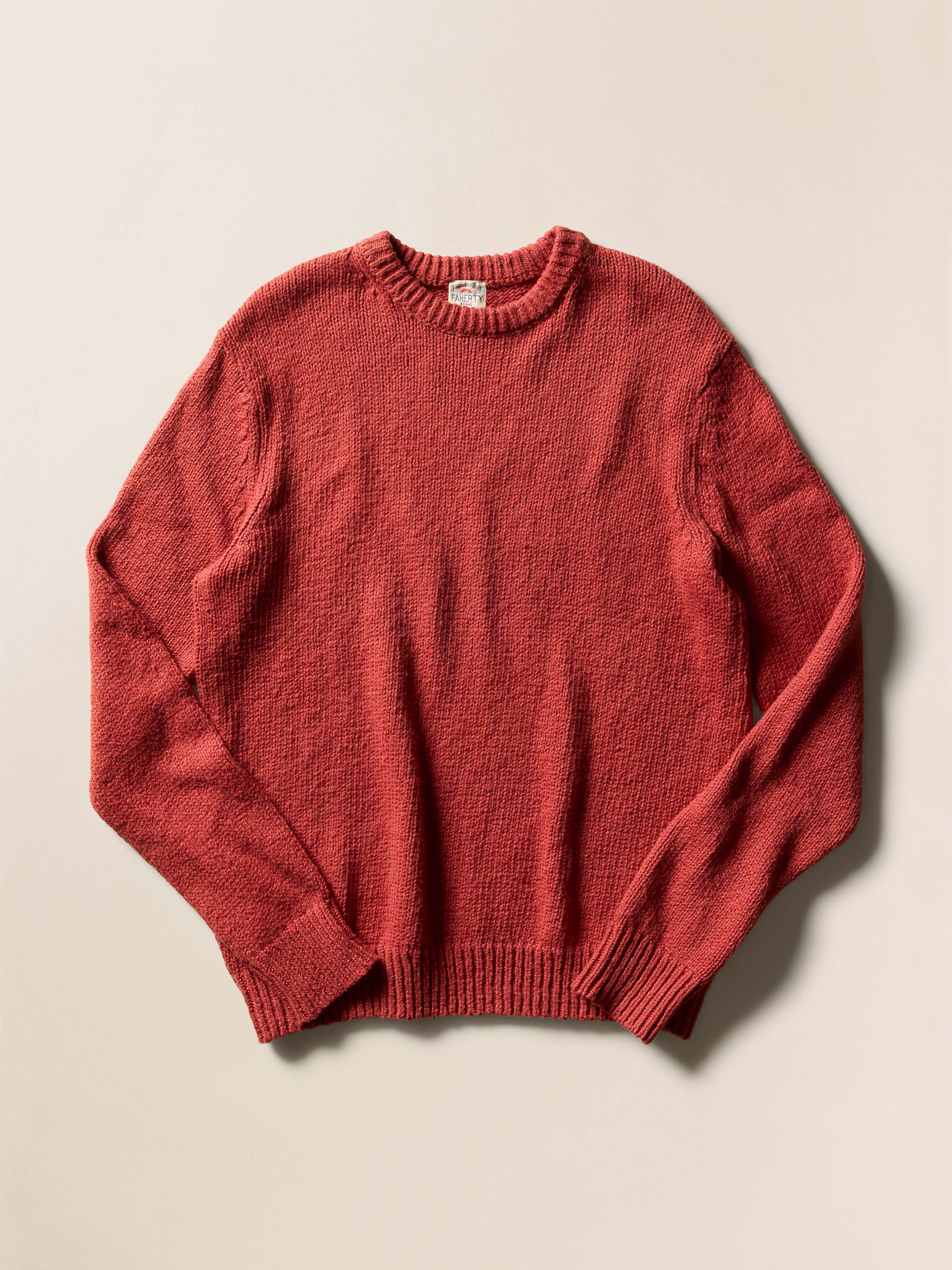 Heirloom Crewneck Sweater - Eclipse Red