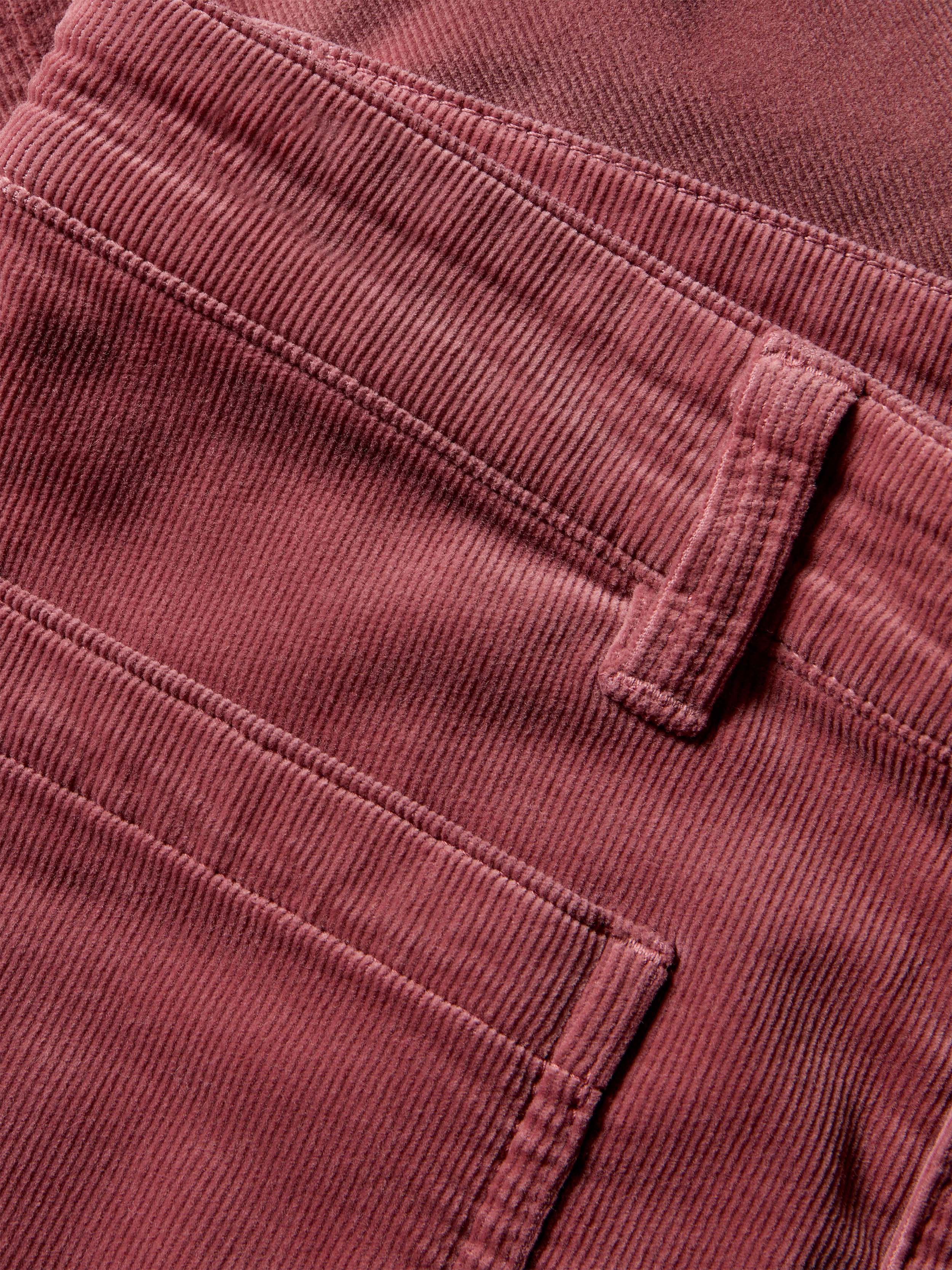 Stretch Terry Cord Patch Pocket Pant - Sedona