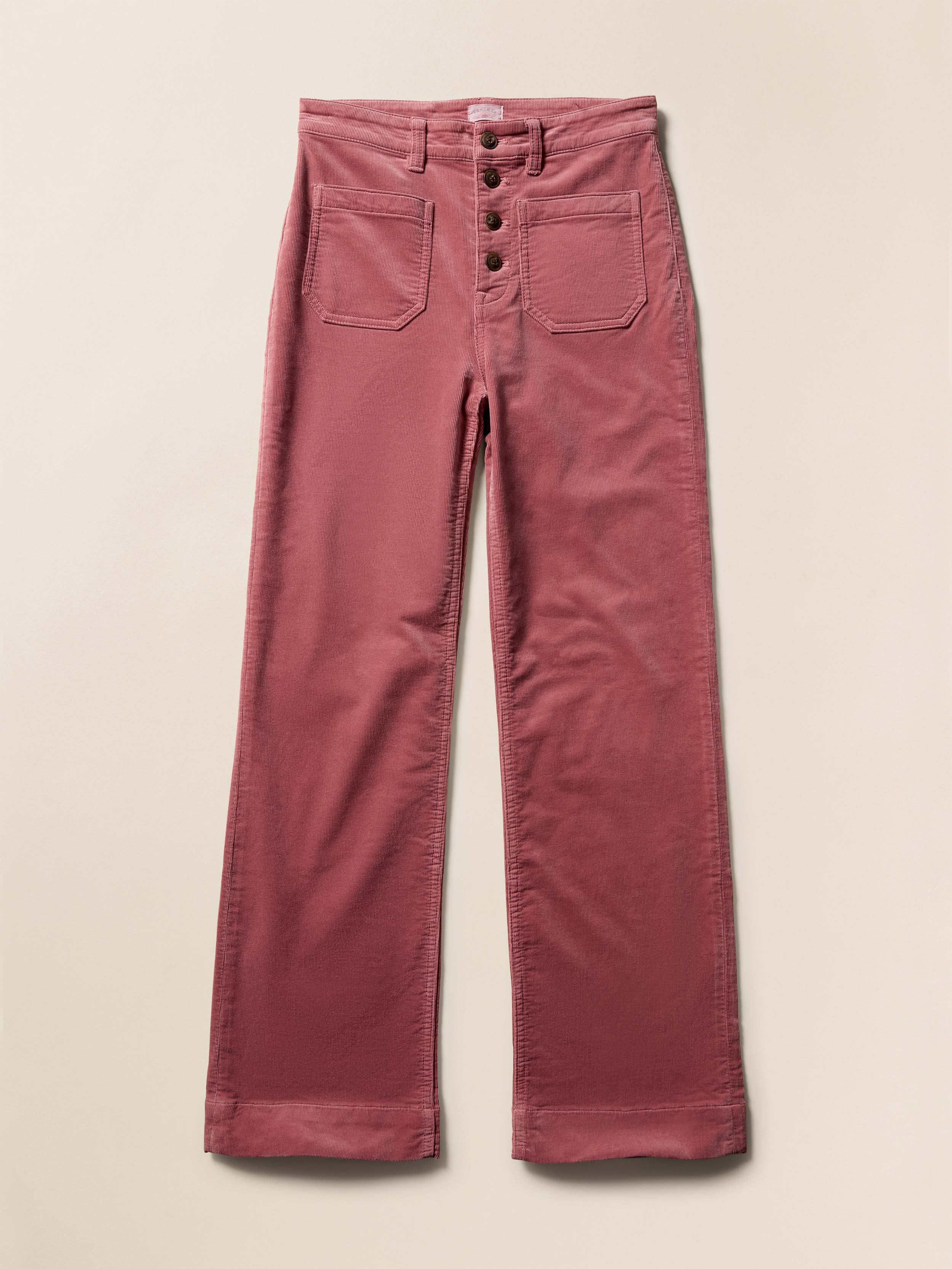 Stretch Terry Cord Patch Pocket Pant - Sedona