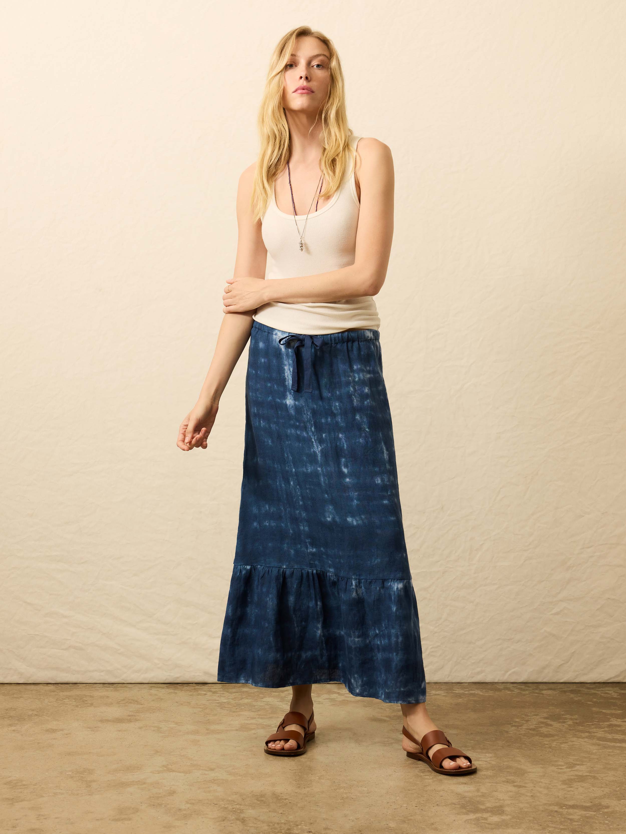 Sunbeam Skirt - Moonlight Tie Dye