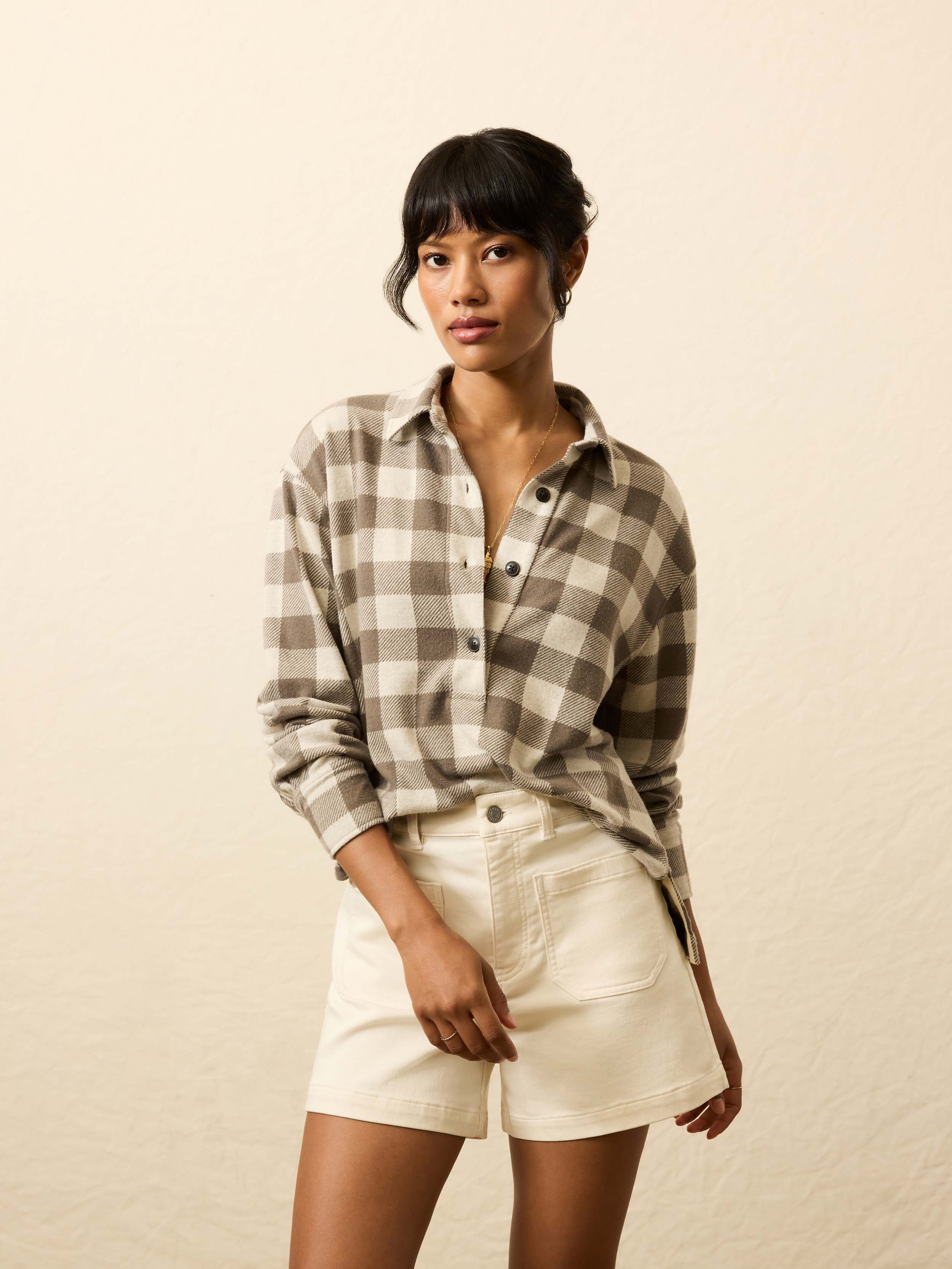Legend™ Sweater Popover - Brown Oat Buffalo