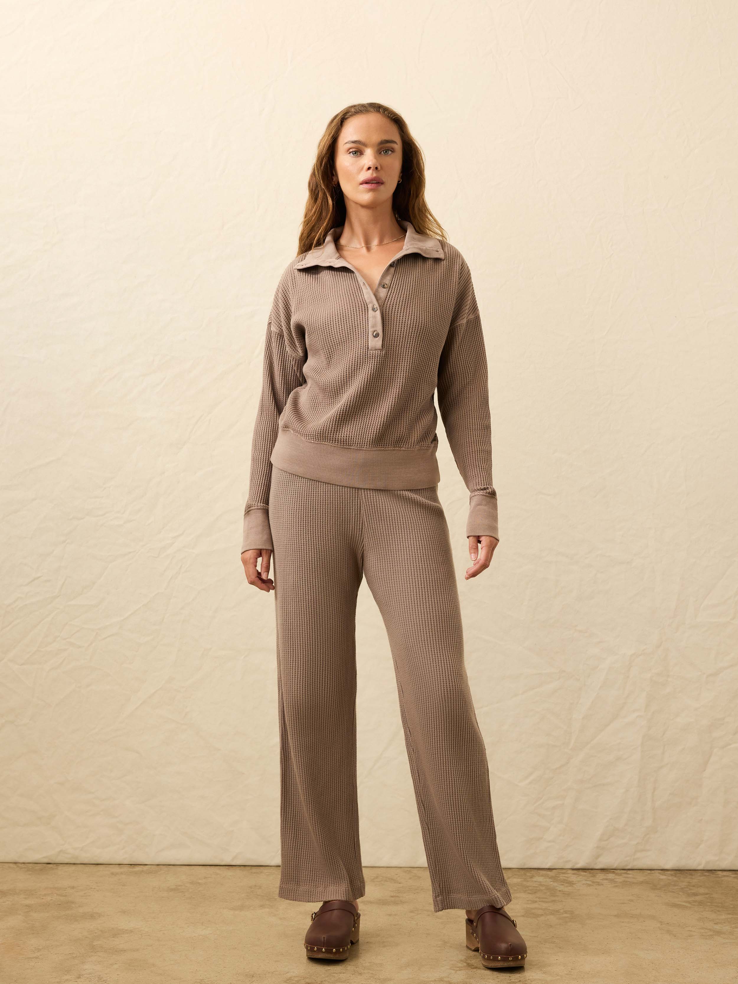 Après Waffle Henley - Wood Smoke