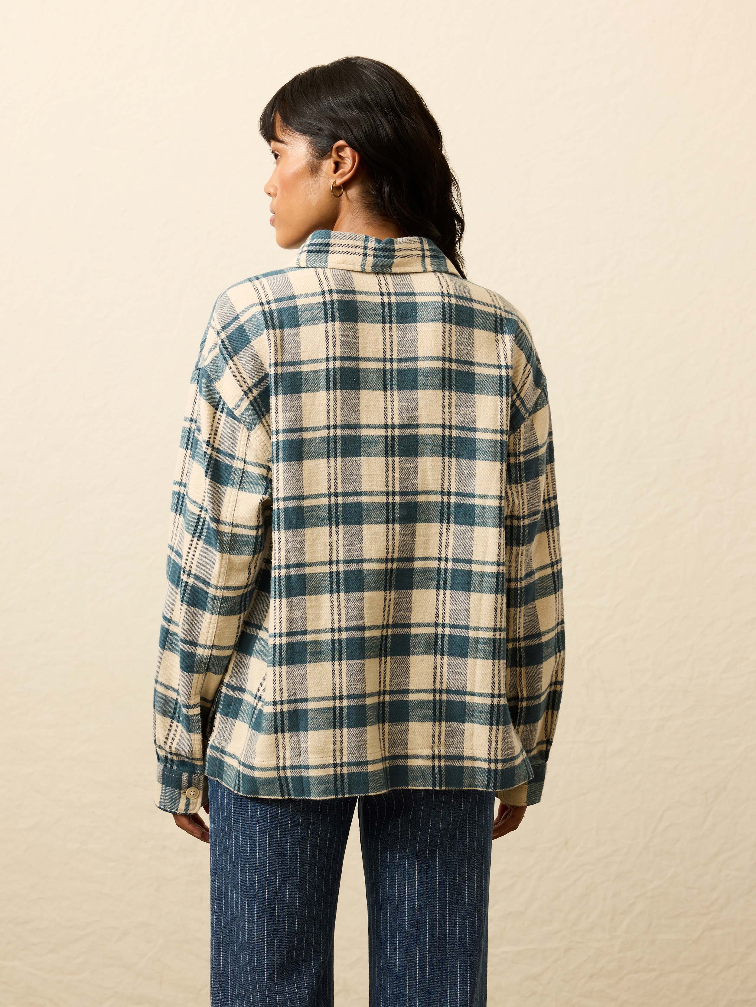 Flannel Oceanview Top - Mill Creek Plaid