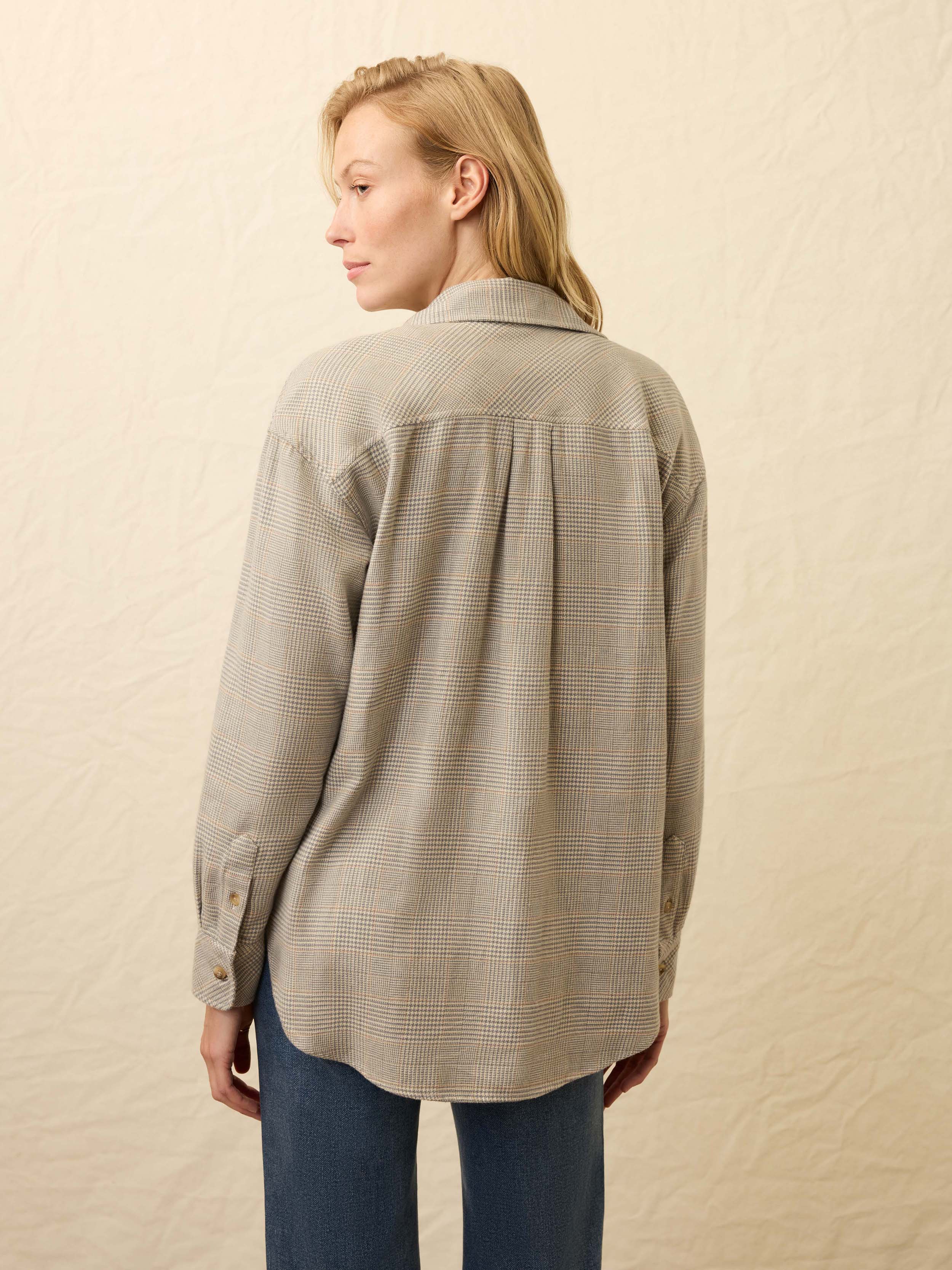 Nazare Flannel Overshirt - Canyon Plaid