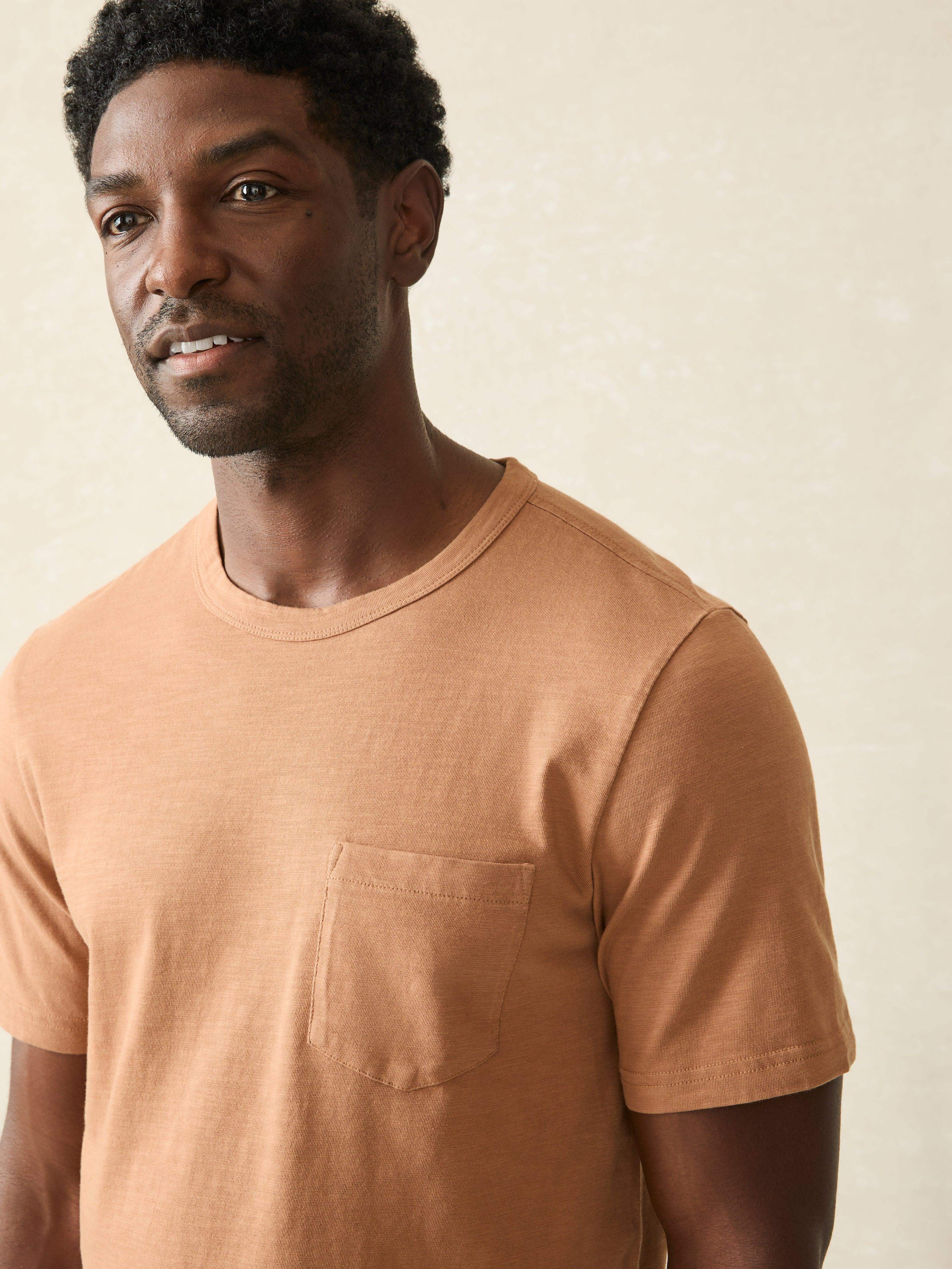 Sunwashed Pocket Tee - Bronze