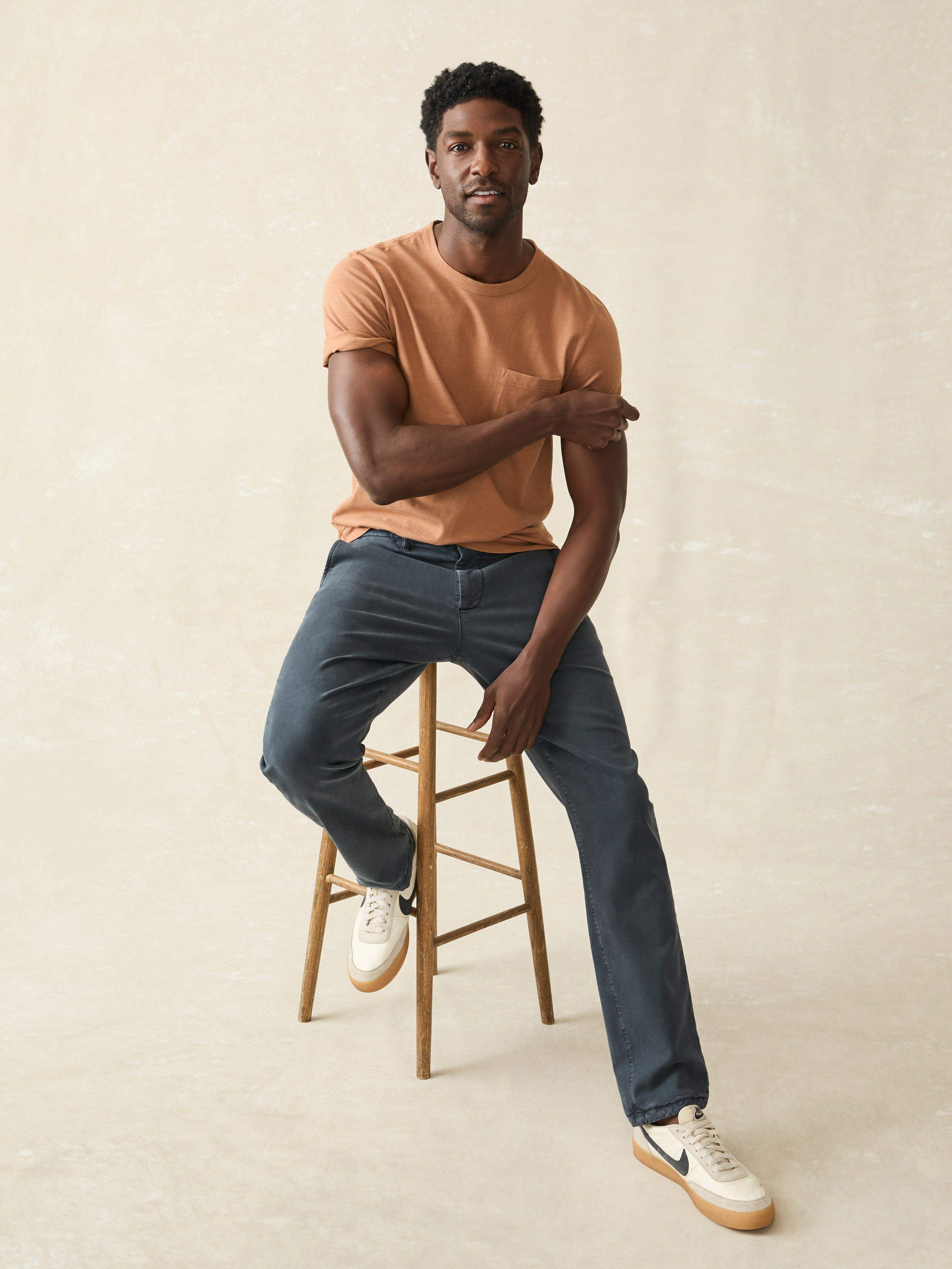 Sunwashed Pocket Tee - Bronze
