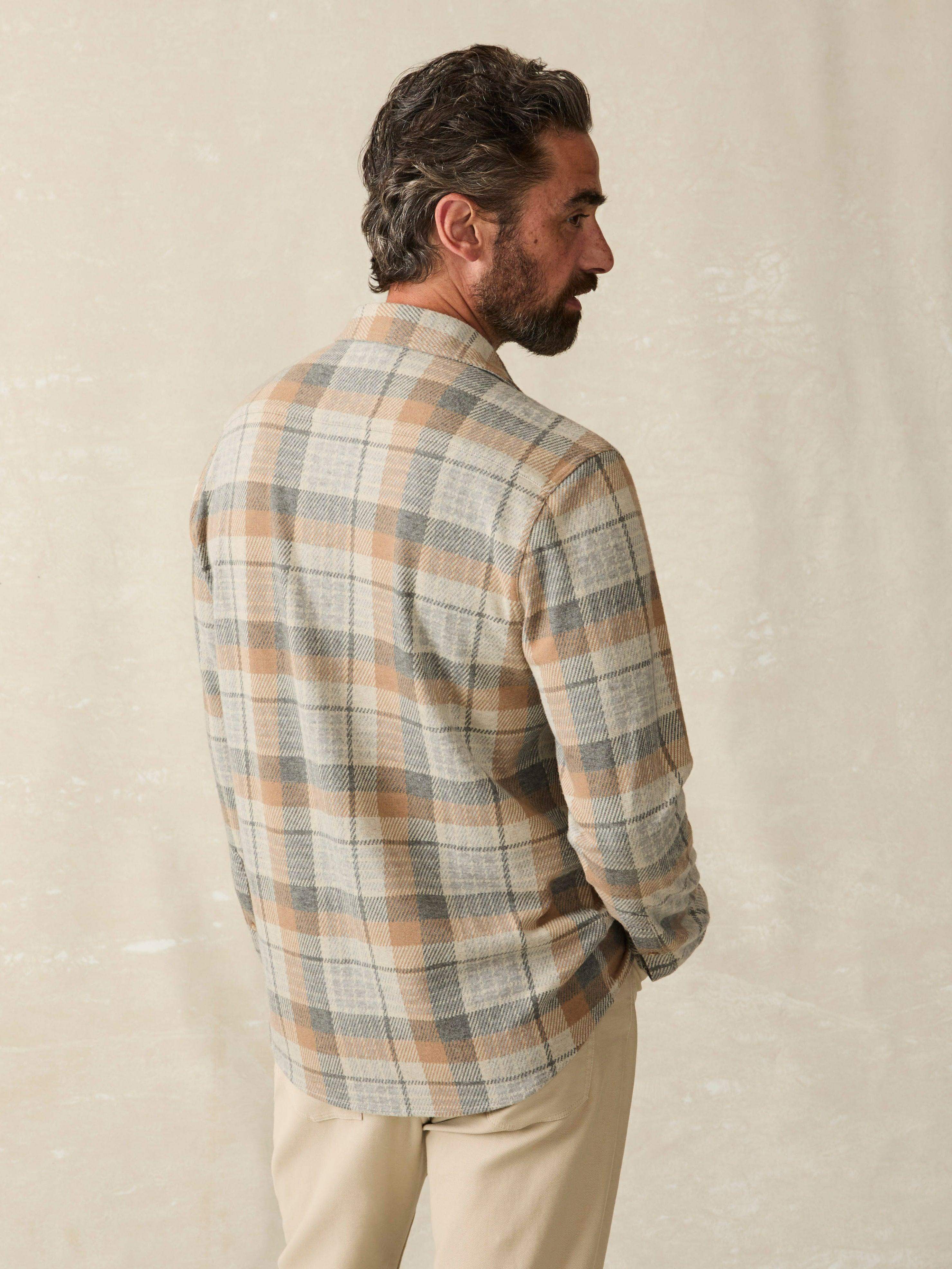 Legend™ Sweater Shirt - Desert Plaid