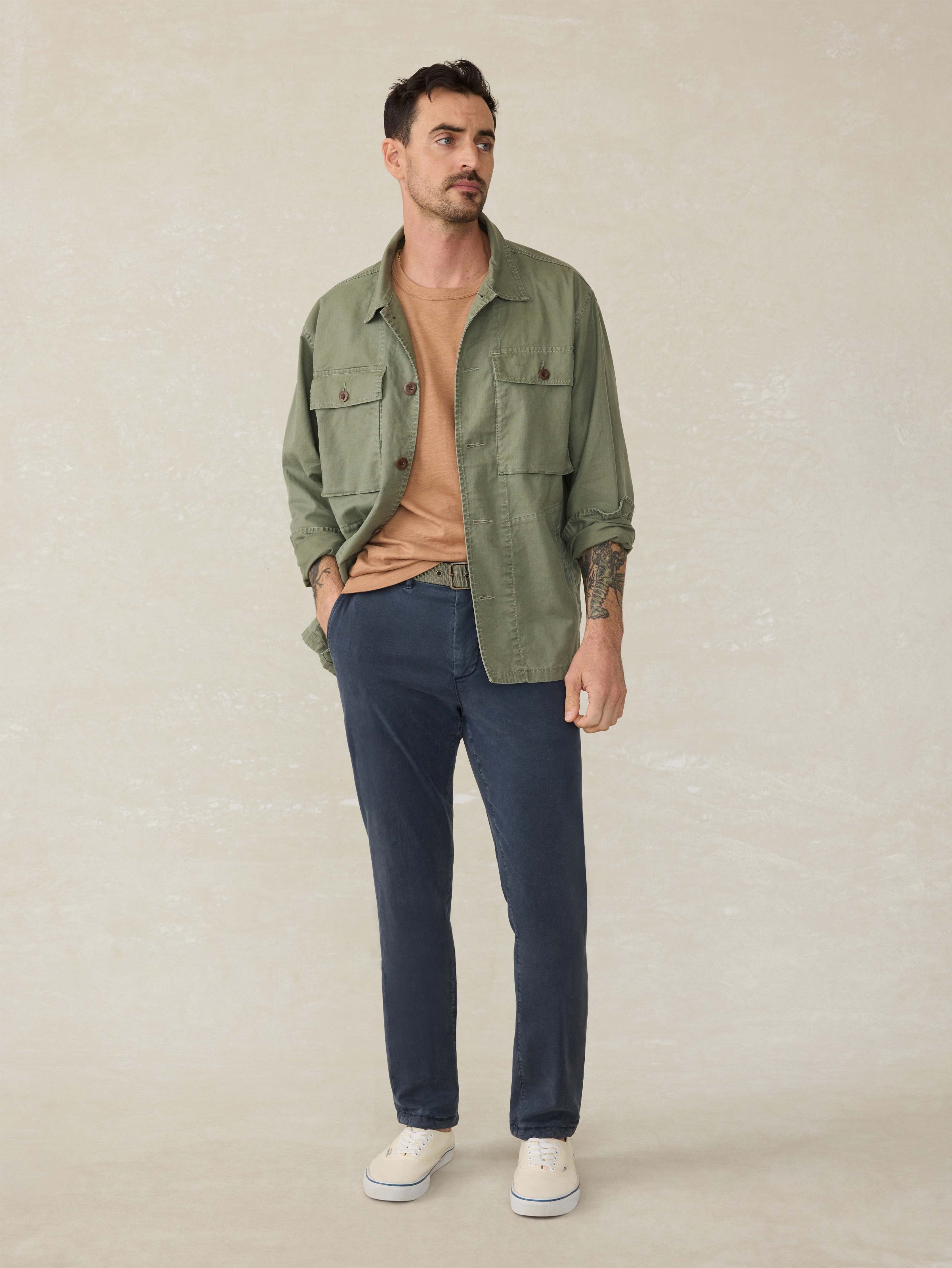 Commander Shirt Jacket - Spring Forest