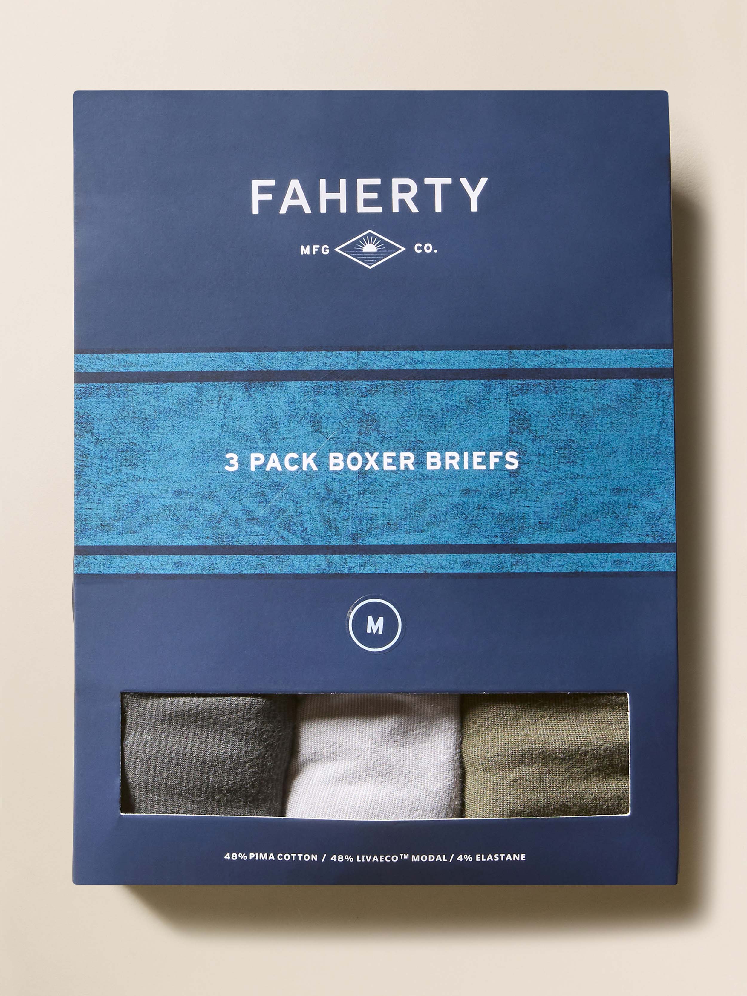 Boxer Brief - 3 Pack - Black Grey Olive