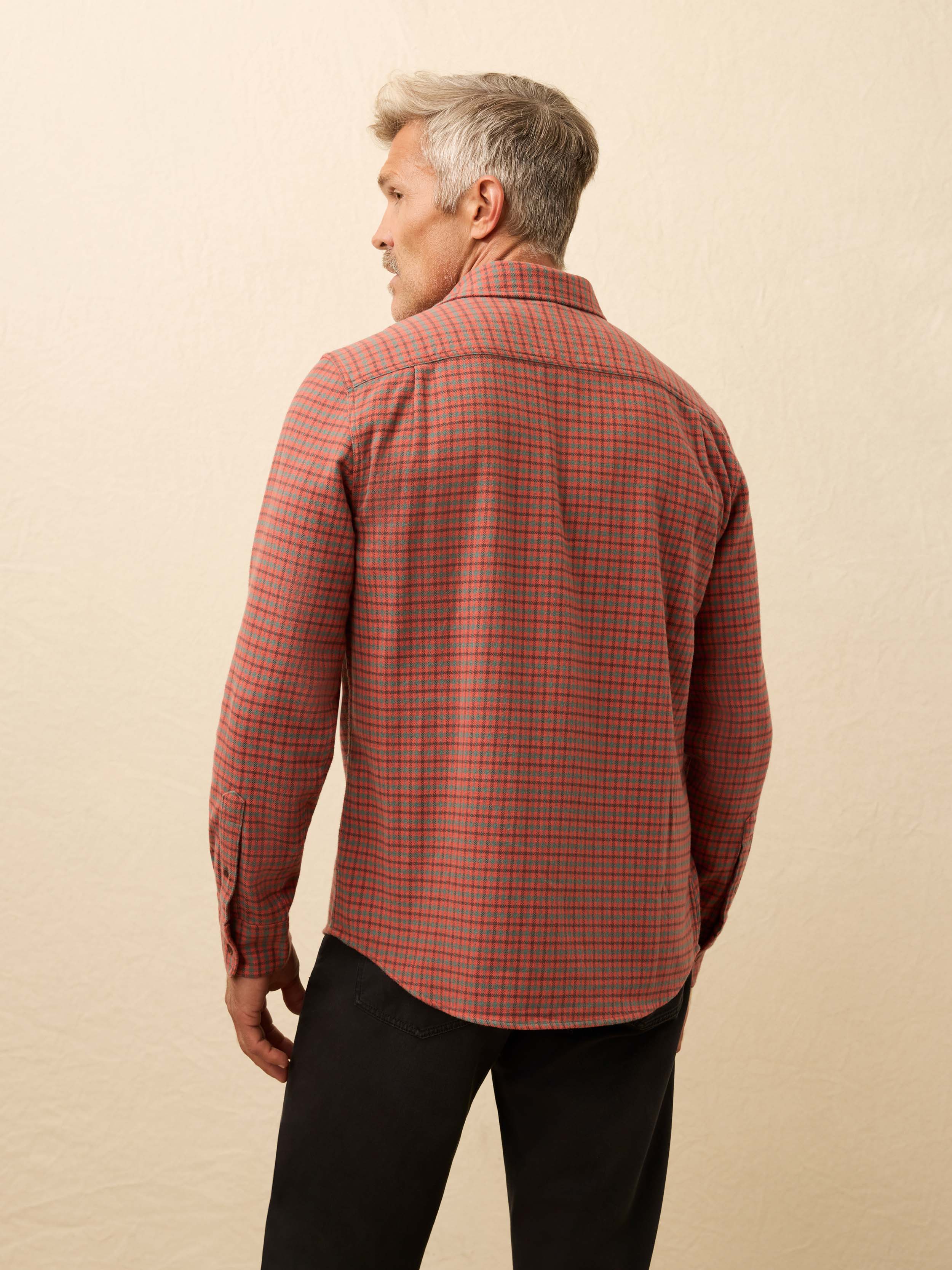 Super Brushed Flannel - Amber Hills Check