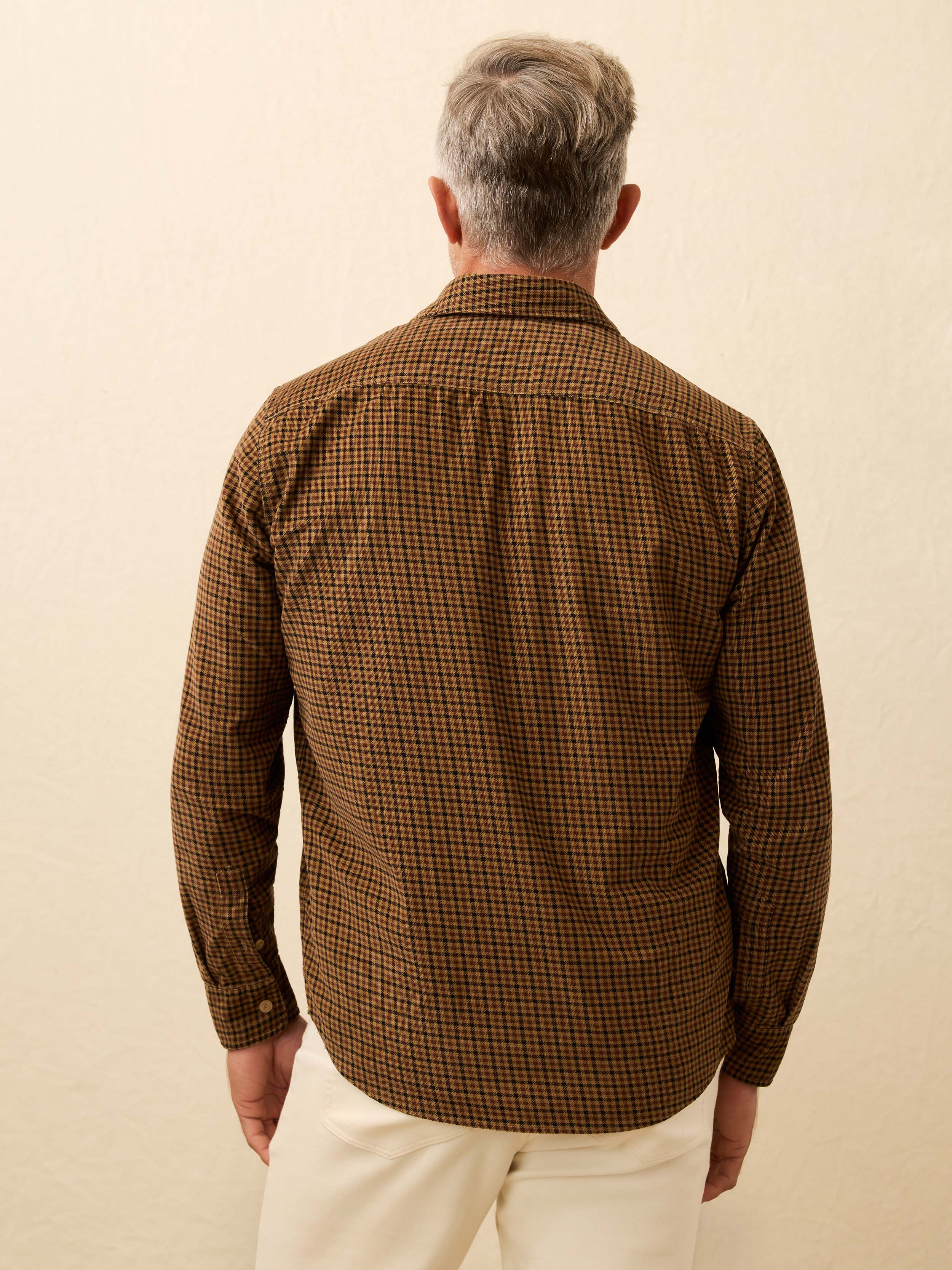 Corduroy Workshirt - Foxhound Trail Check