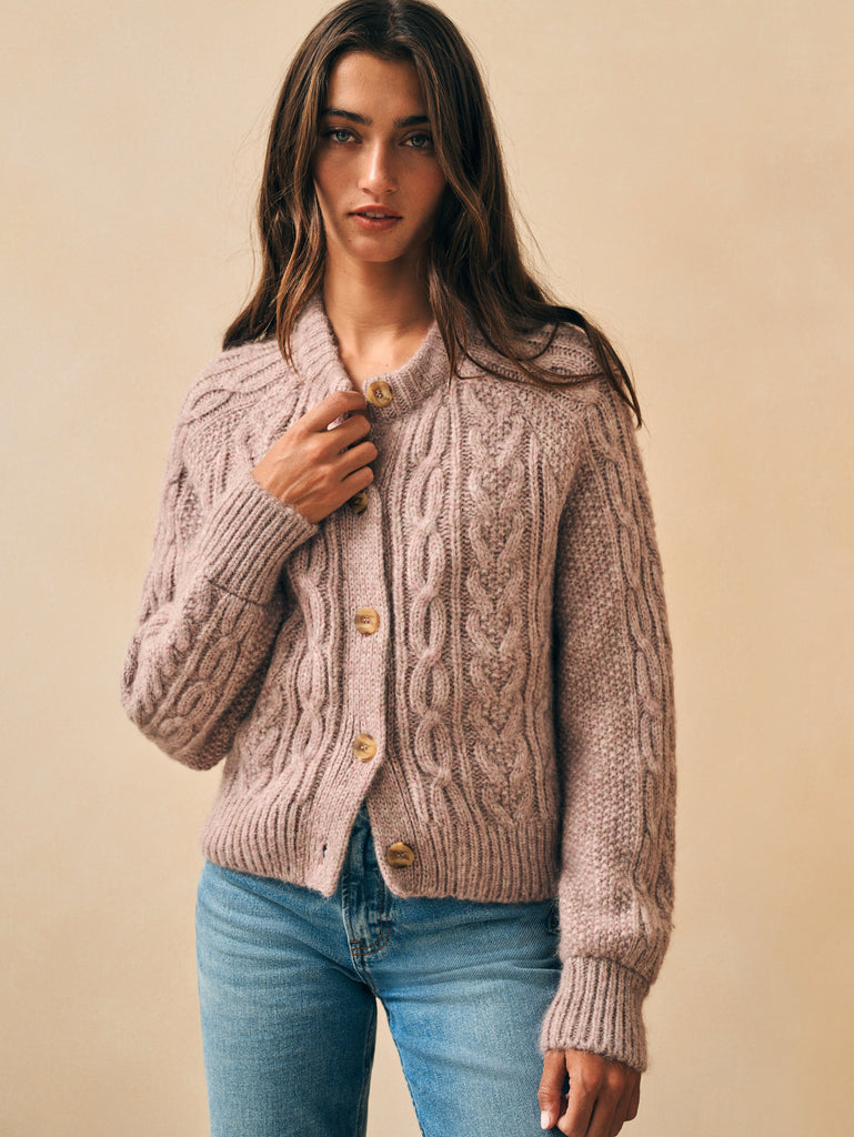 Frost Cardigan - Fragrant Lilac