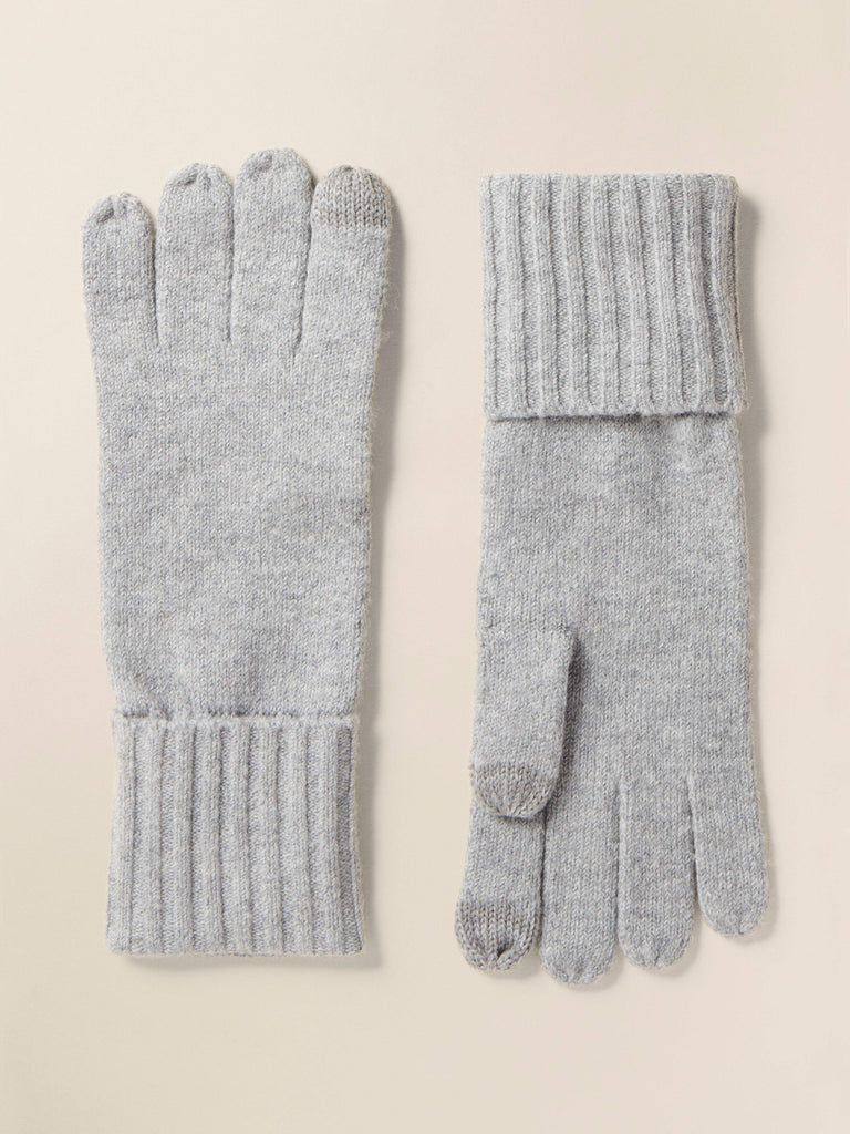 Jackson Cuffed Glove Grey Cliffs Heather Faherty Brand