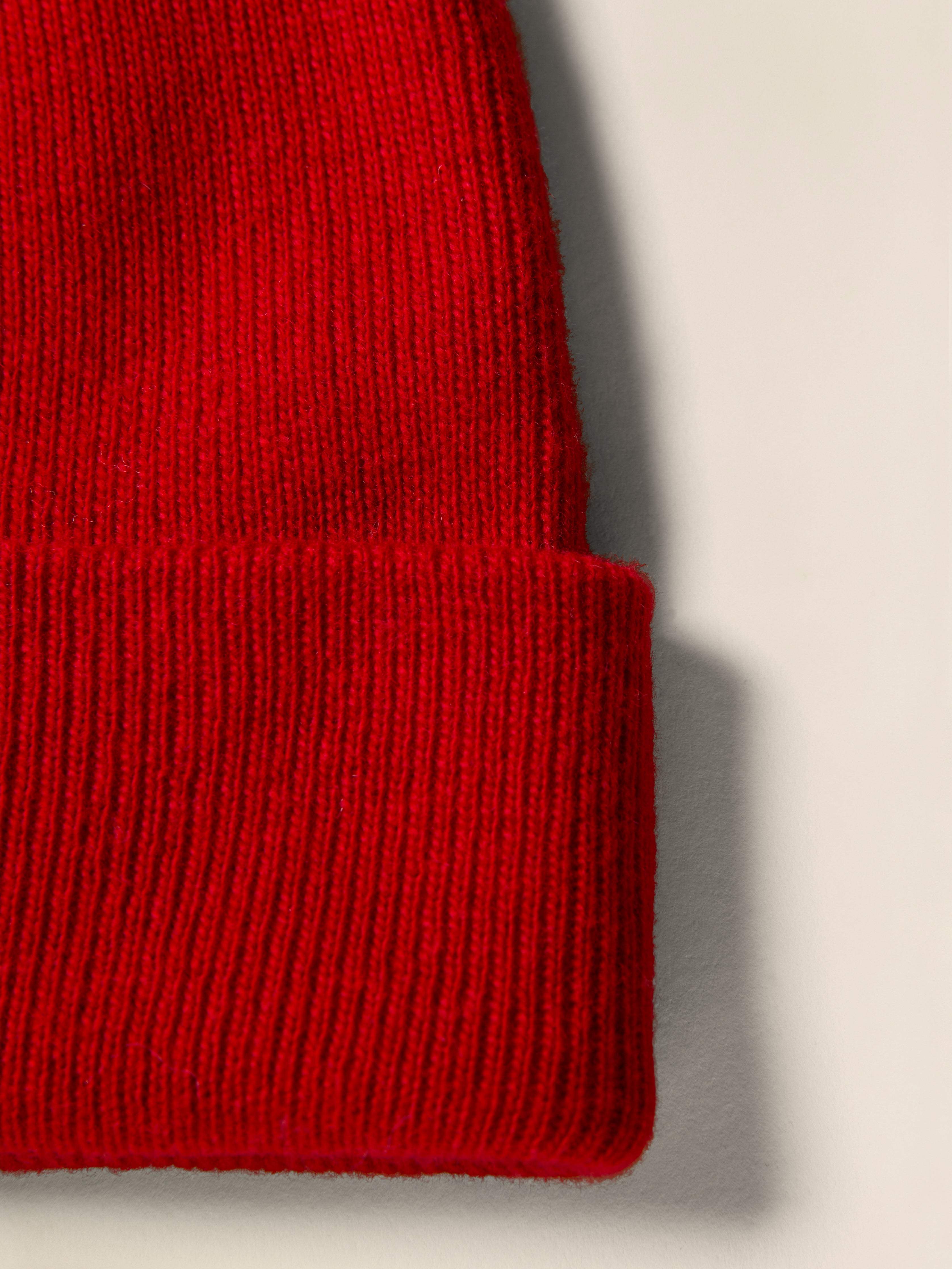 Faherty Logo Beanie - Red