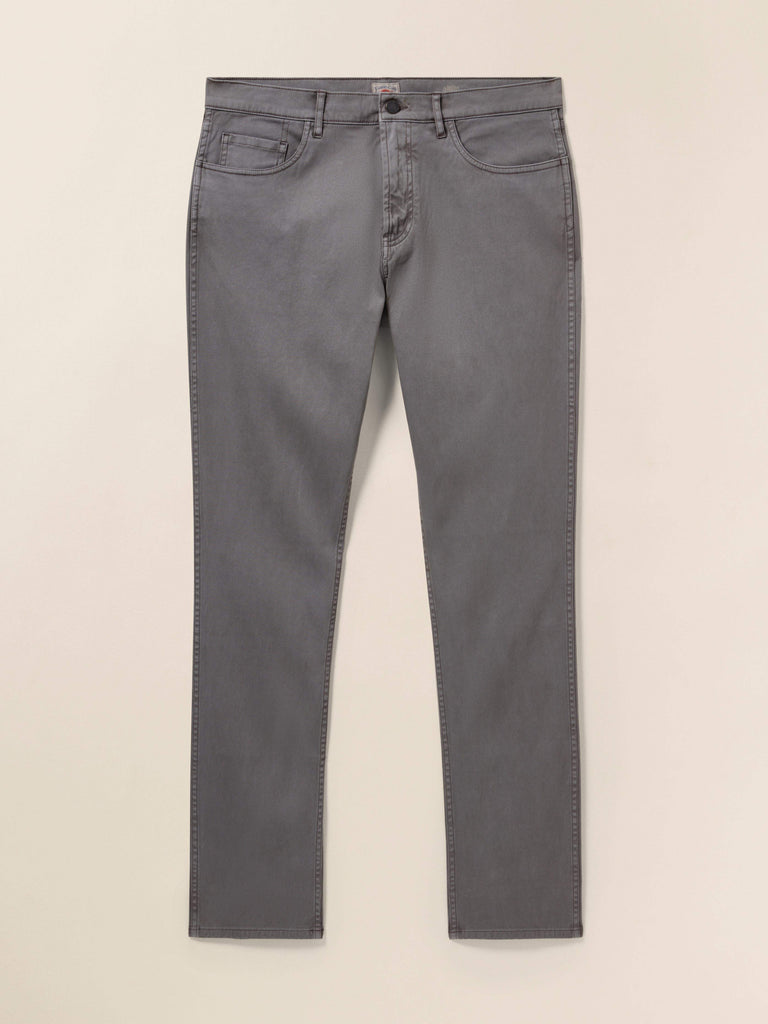 Faherty Comfort Twill 5-Pocket 2.0 Slim Pant Rugged cheapest Gray 34