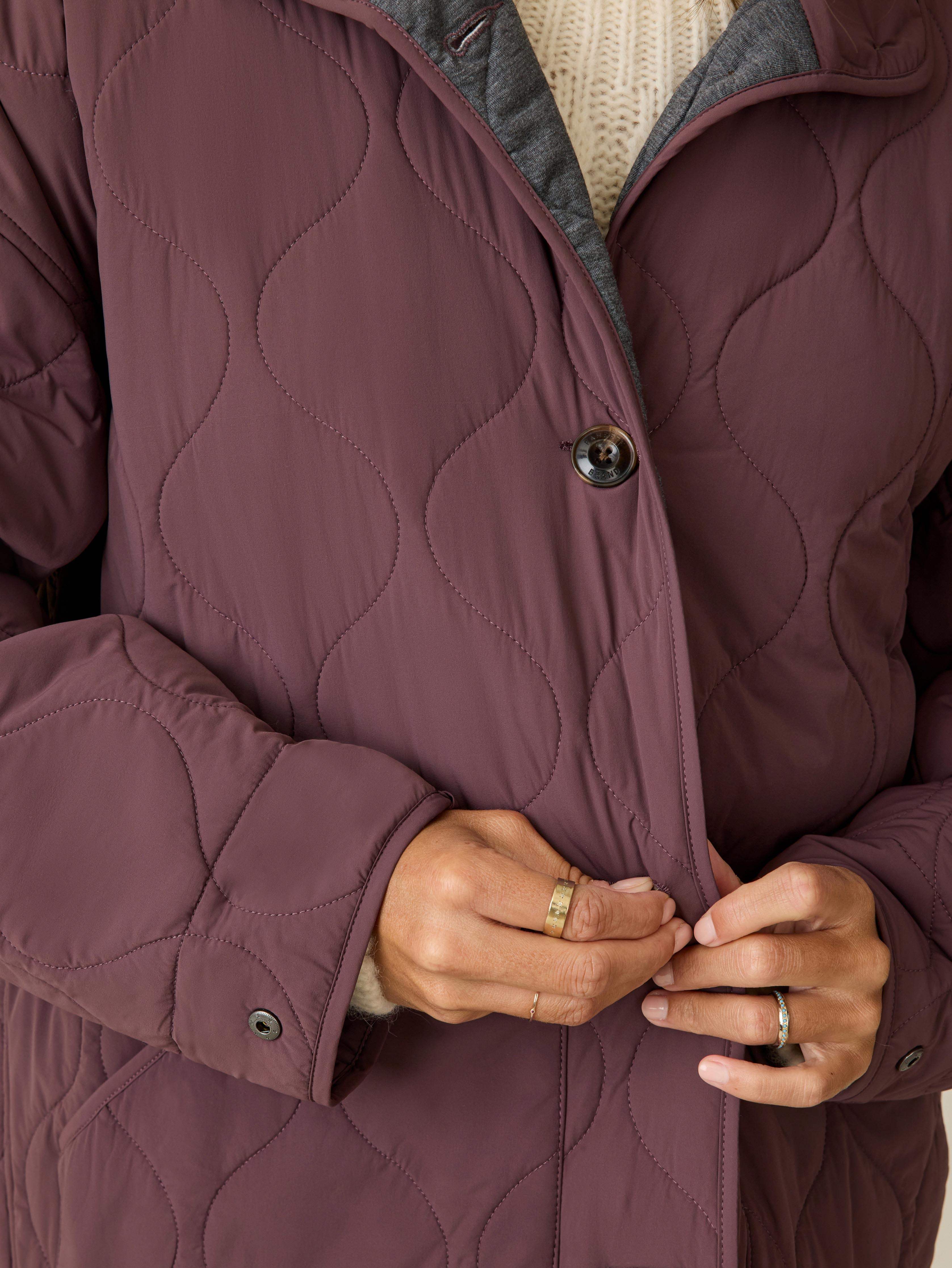 Horizon Series Quilted Jacket - Huckleberry