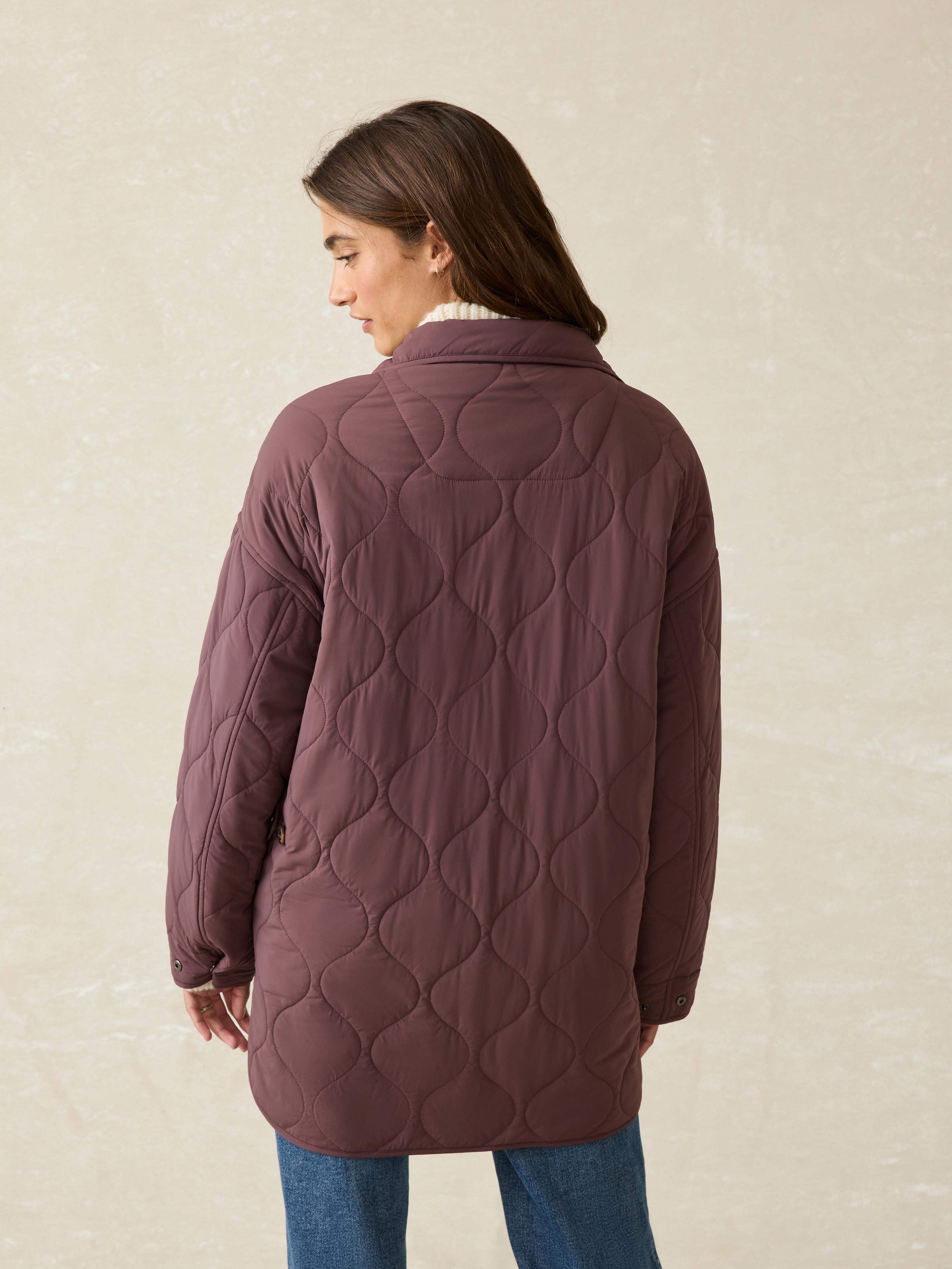 Horizon Series Quilted Jacket - Huckleberry